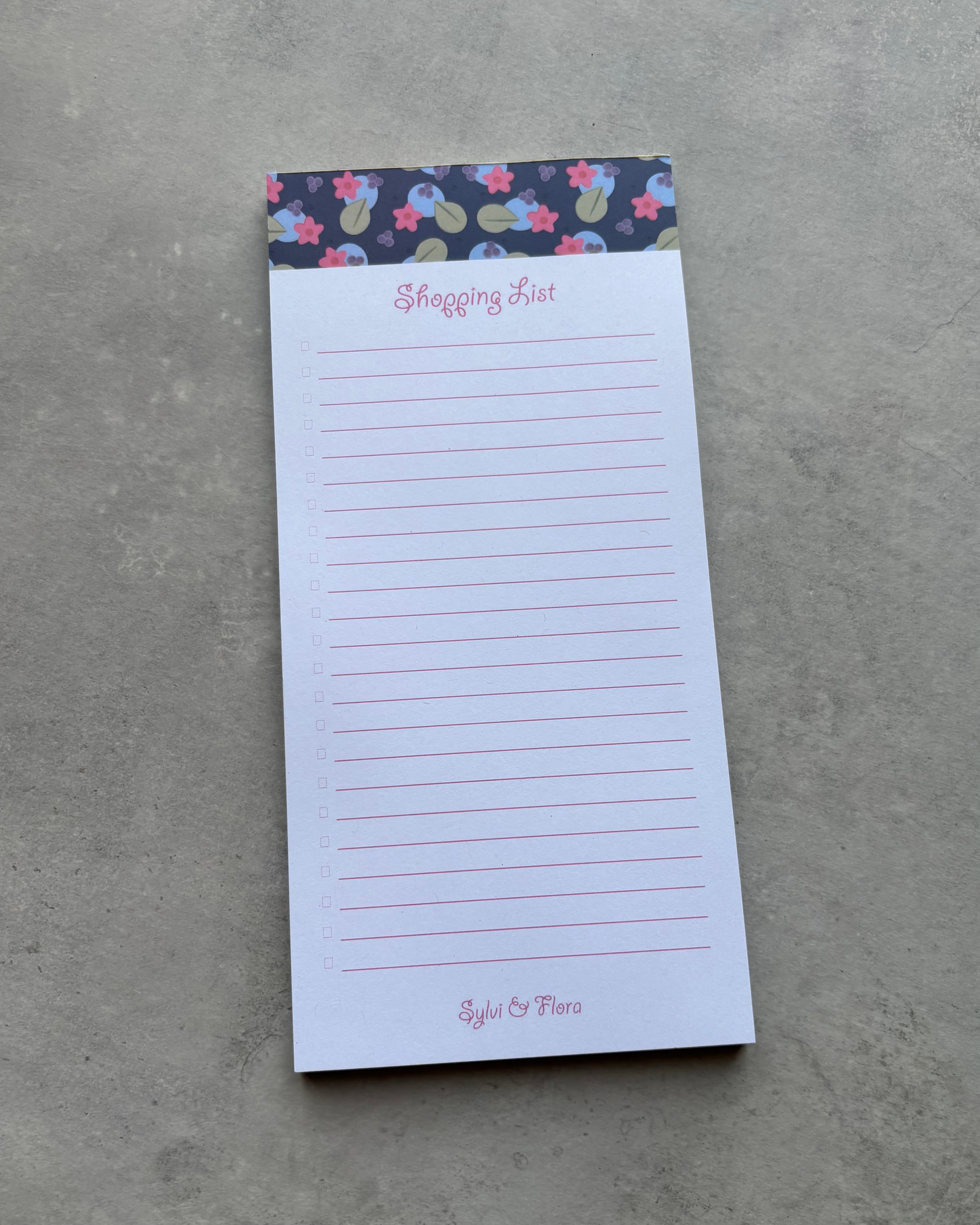 Shopping List, 4 designs