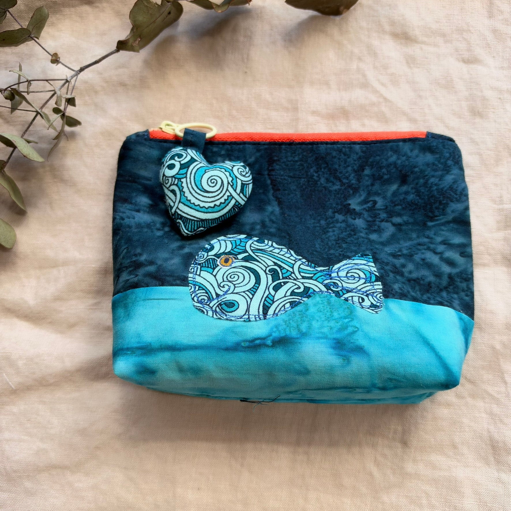 Handmade zip bags