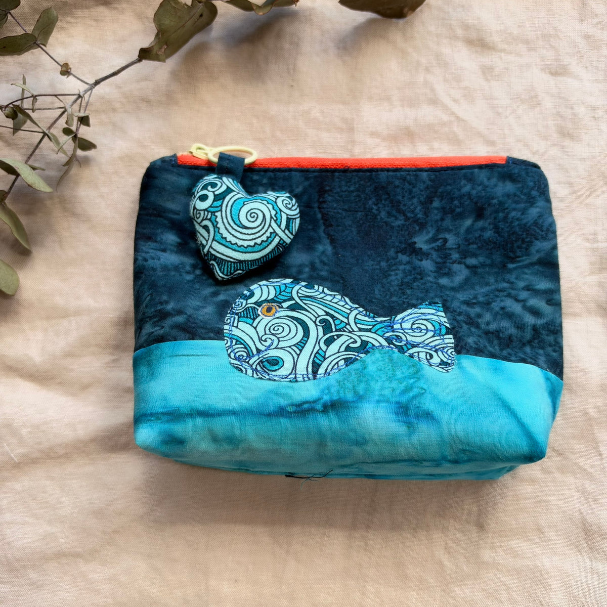 Handmade zip bags