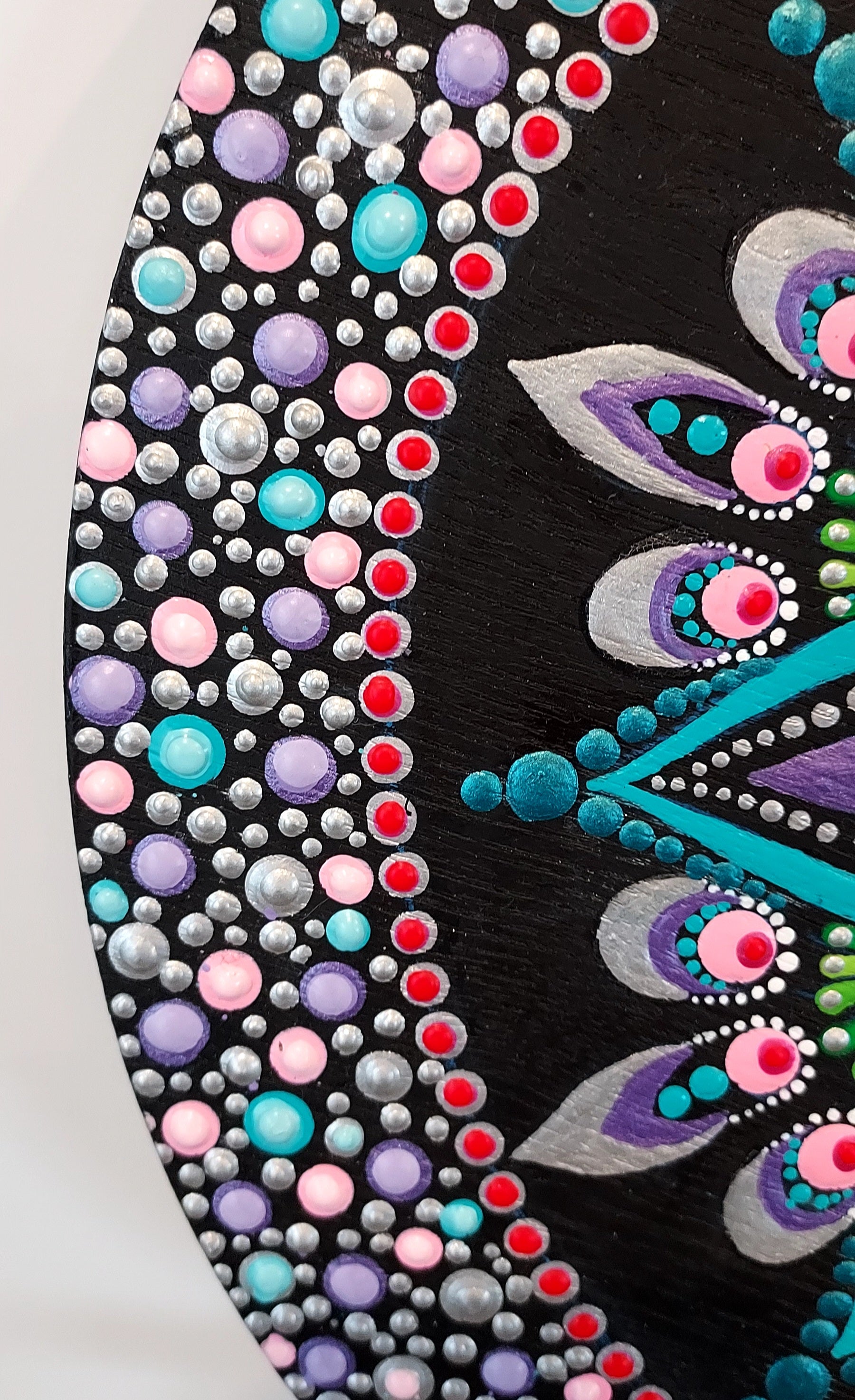 Original Dot Art Design called "Botanical Fantasy "