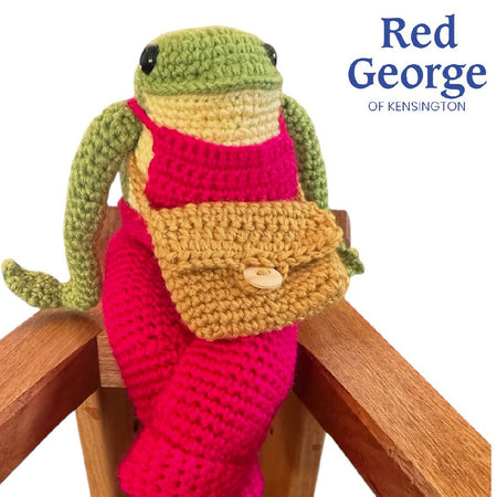 Frog - crochet toy