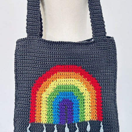 Cloudy Day Rainbow Bag