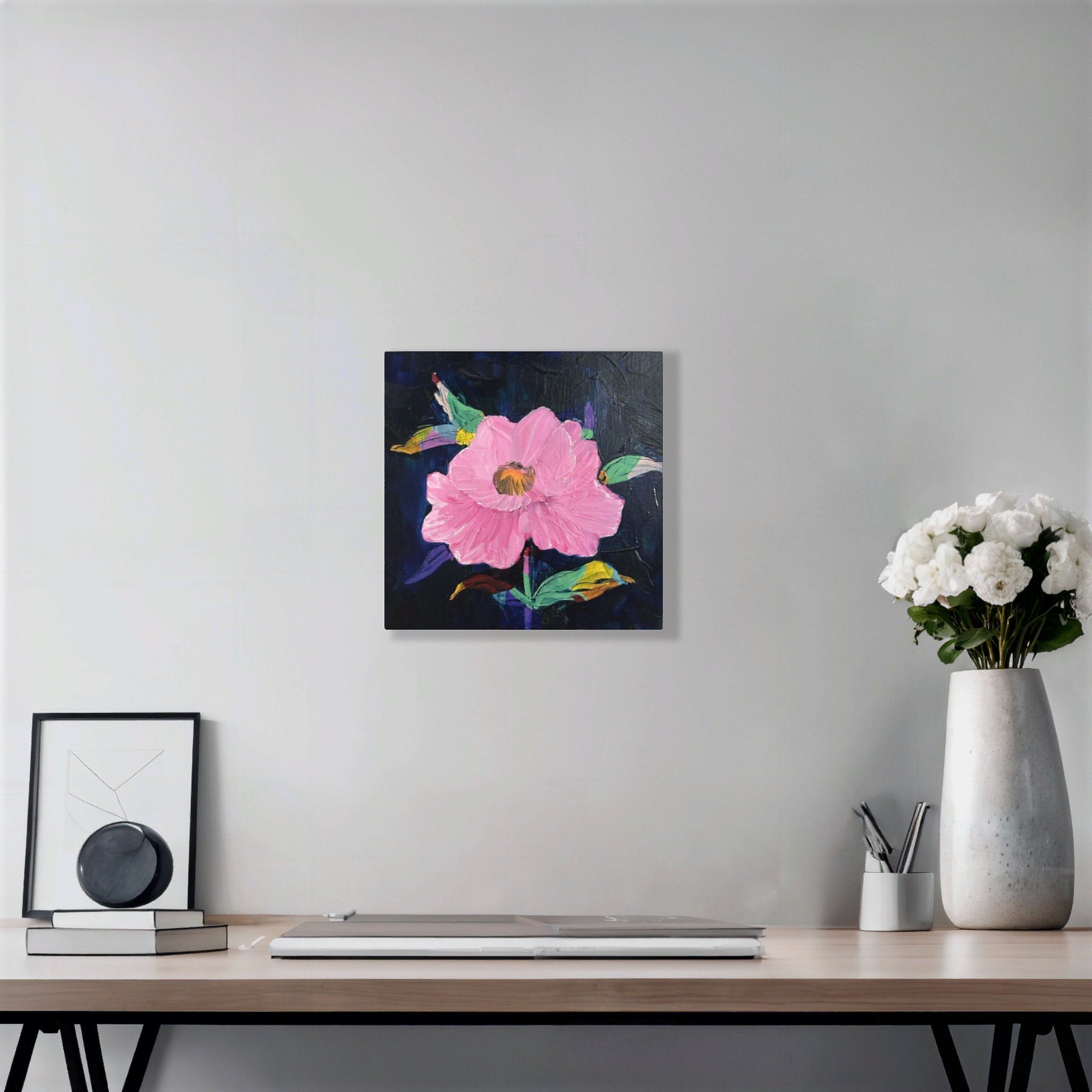 Be Yourself Flower Wall Art Original