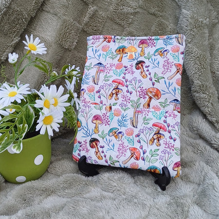 Mushroom Design Book Sleeve for Small Paperback & A5 Notebooks