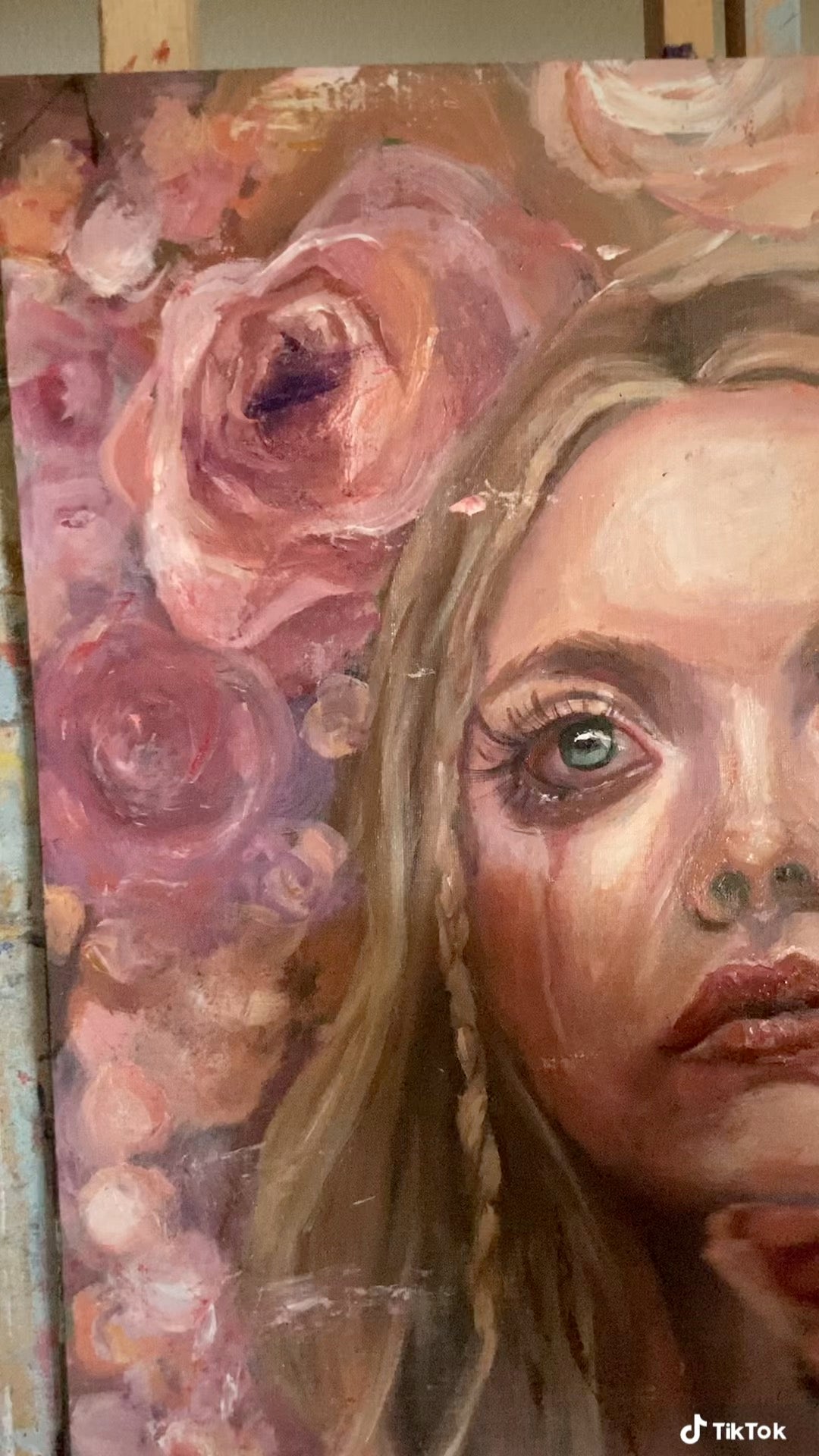Original oil painting portrait