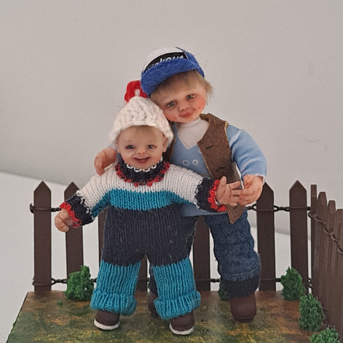1:12 OOAK Doll miniature/ Brothers