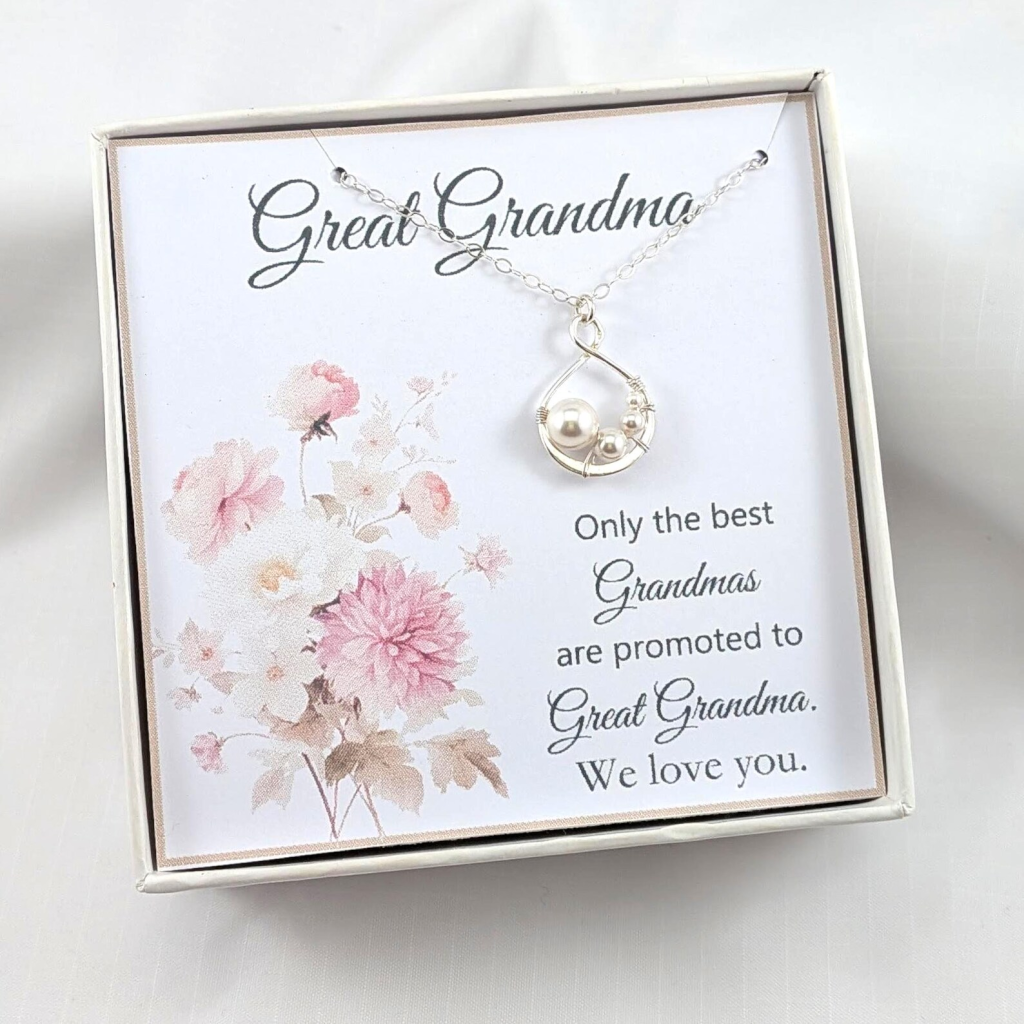 Great Grandmother Necklace, Choose Your Personalized Design,Mothers Day