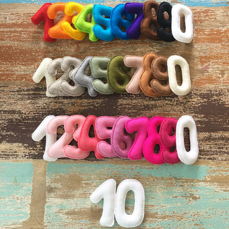 Felt numbers, homeschool, preschool