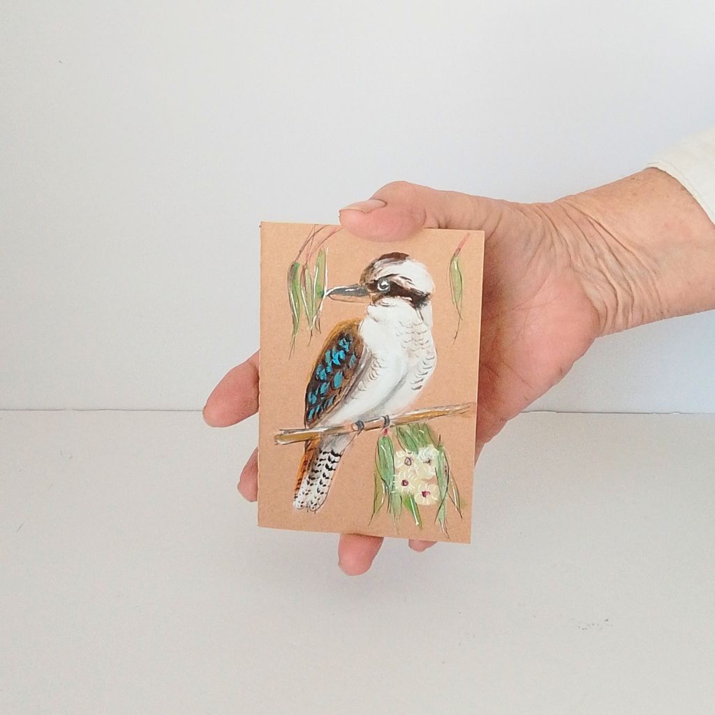 Kookaburra Handpainted Pocket Notebooks