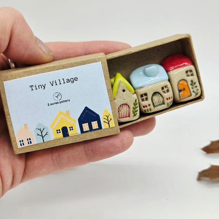 Tiny Ceramic Village -  Thyme Crescent