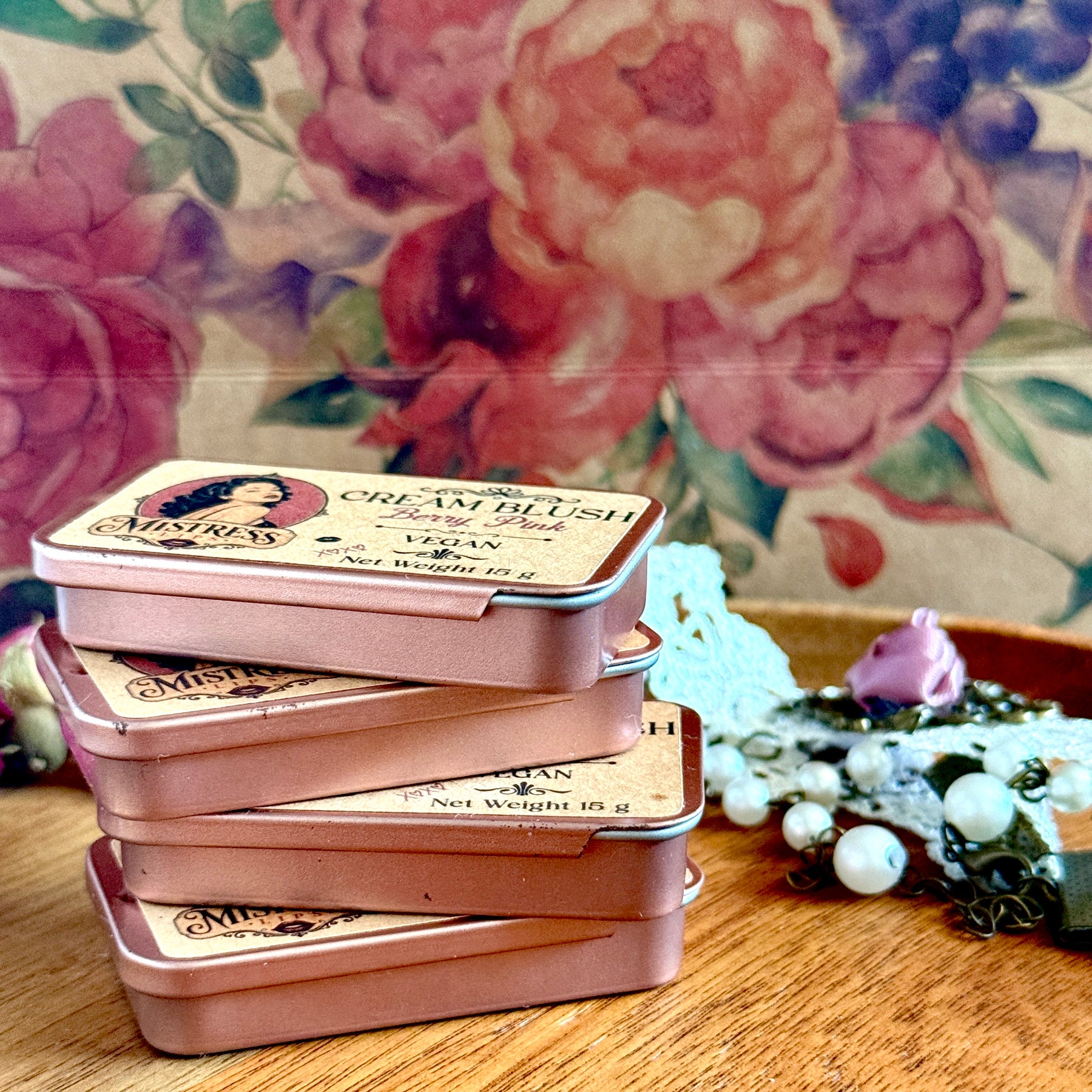 Vegan Cream Blush - Artisan Handmade to Order - Eco Friendly Makeup