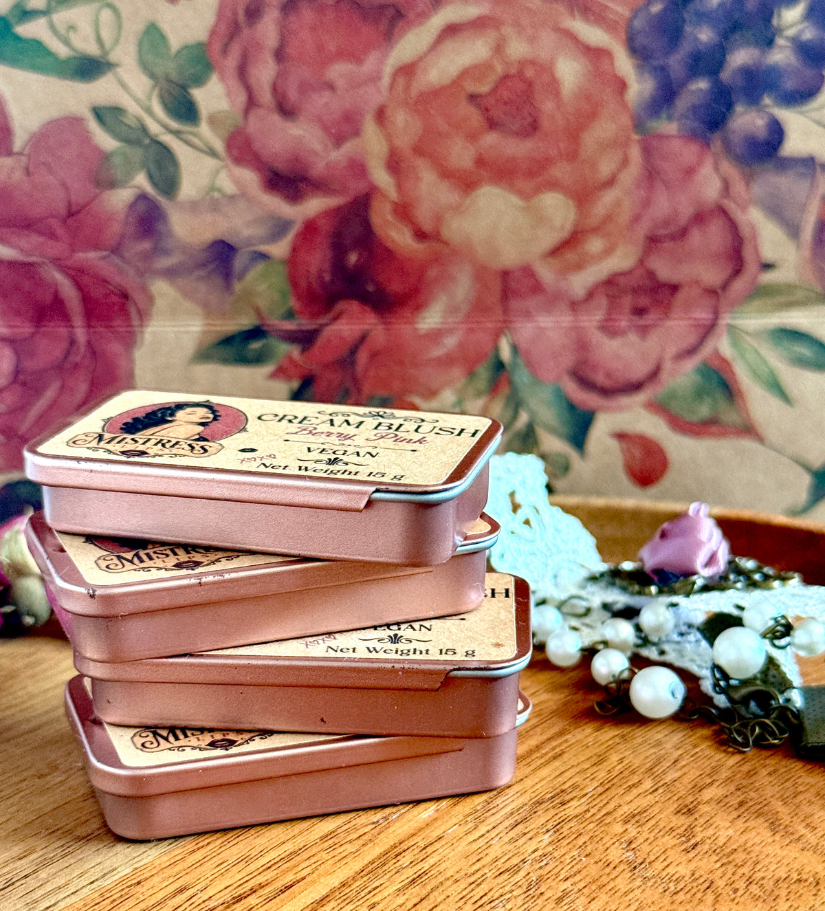 Vegan Cream Blush - Artisan Handmade to Order - Eco Friendly Makeup