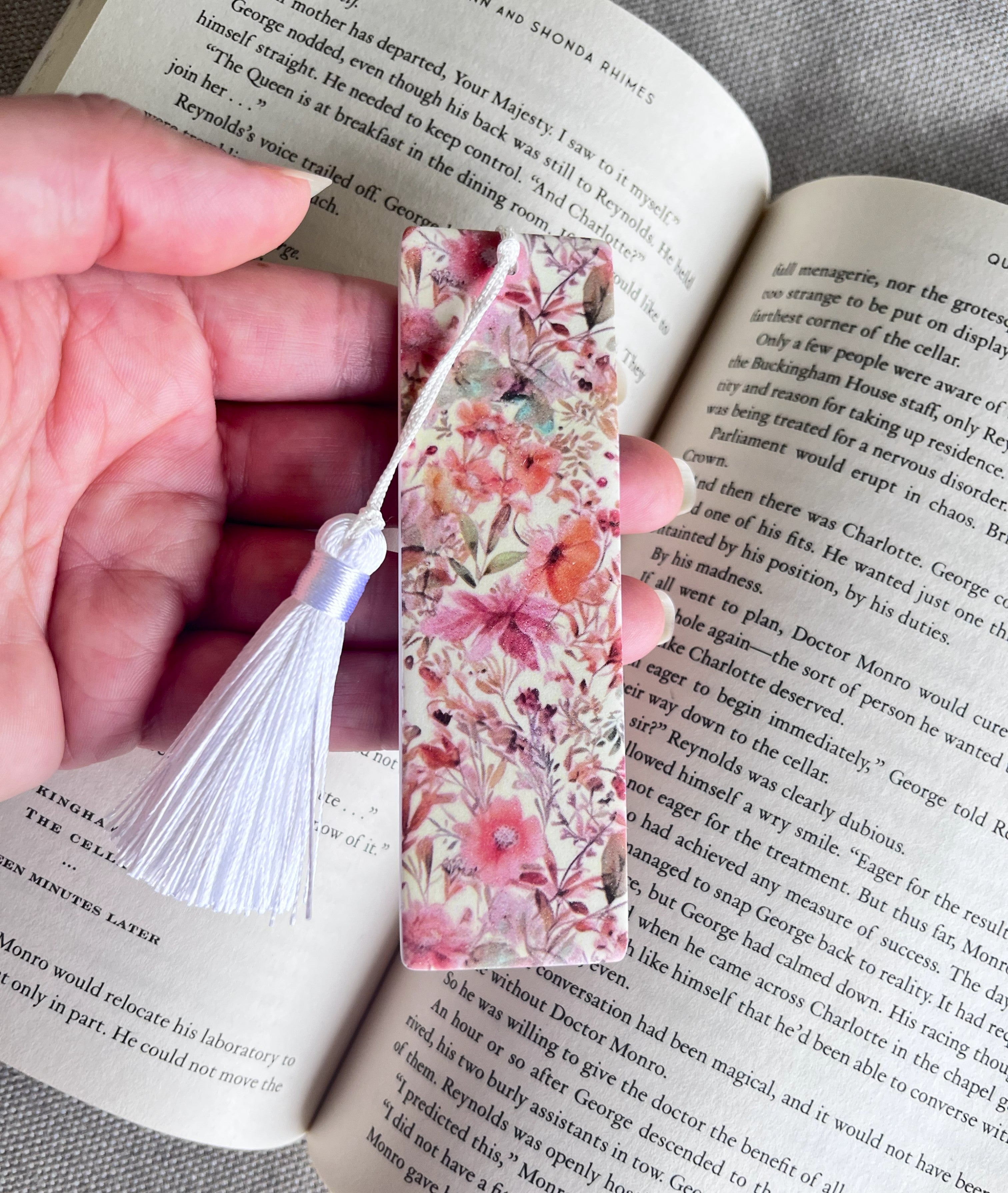 Handmade Bookmarks with Tassel - Polymer Clay - Various Designs
