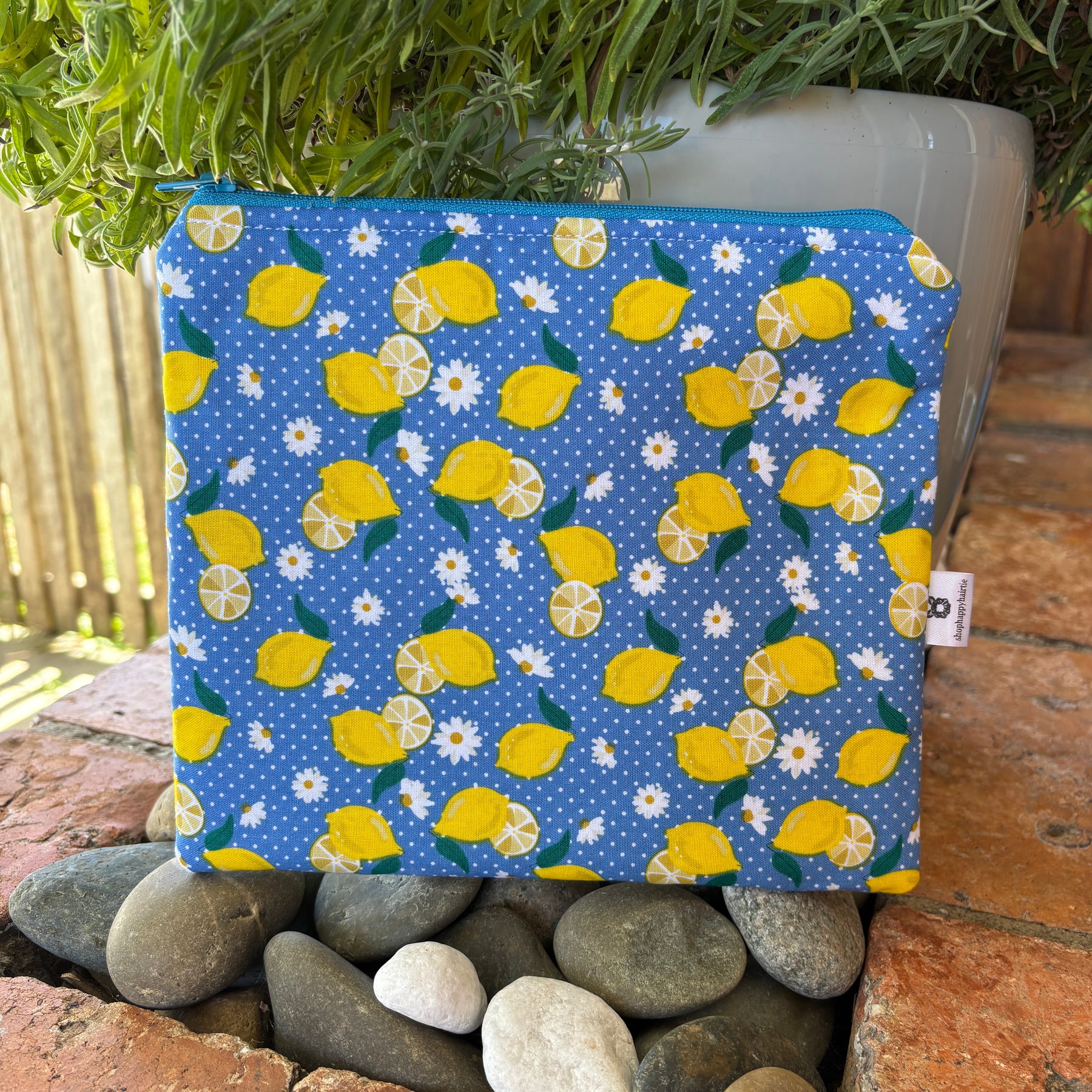Medium & Large Handmade Fabric Zipper Pouches – Makeup & Travel Organiser
