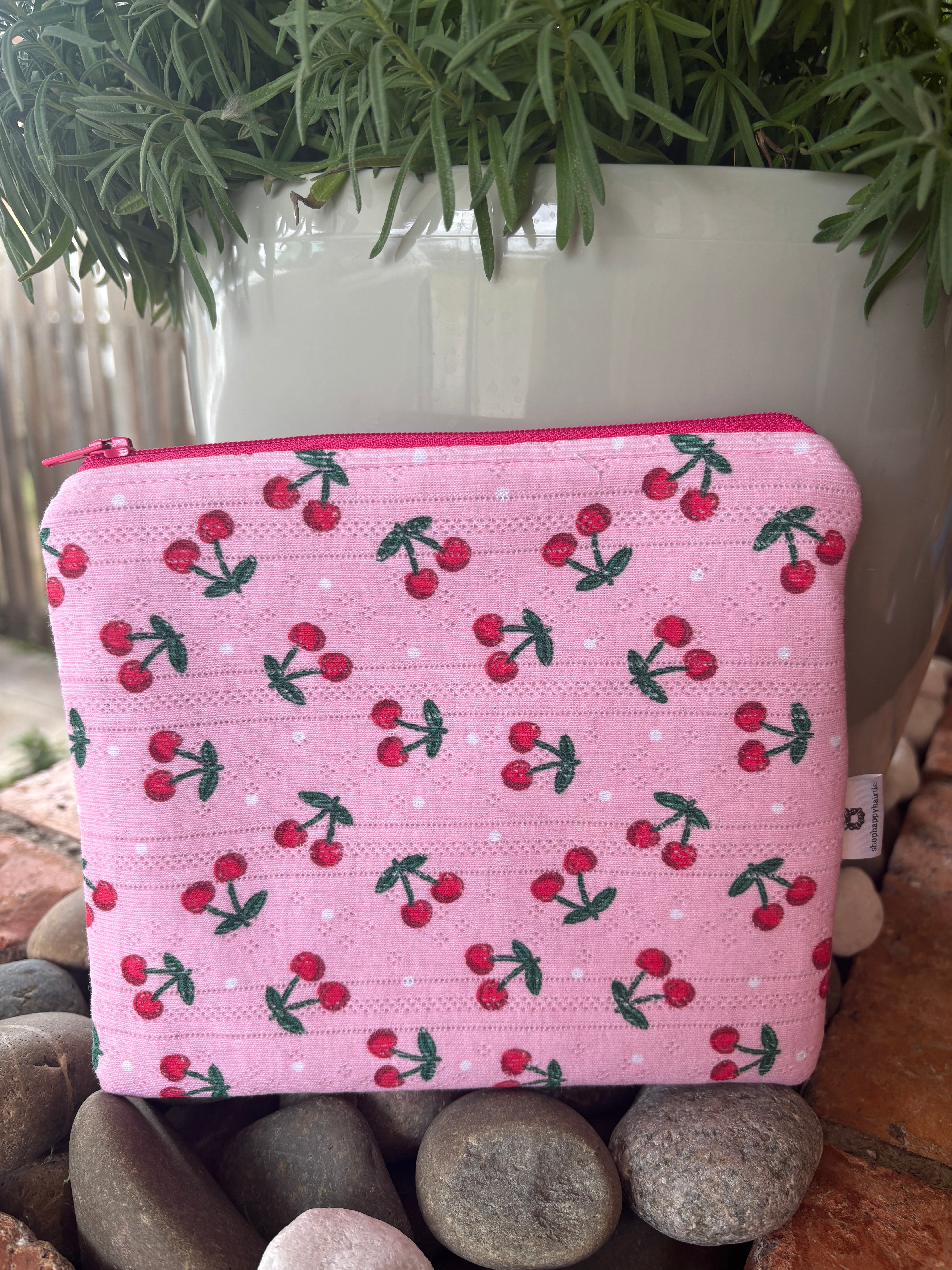 Medium & Large Handmade Fabric Zipper Pouches – Makeup & Travel Organiser