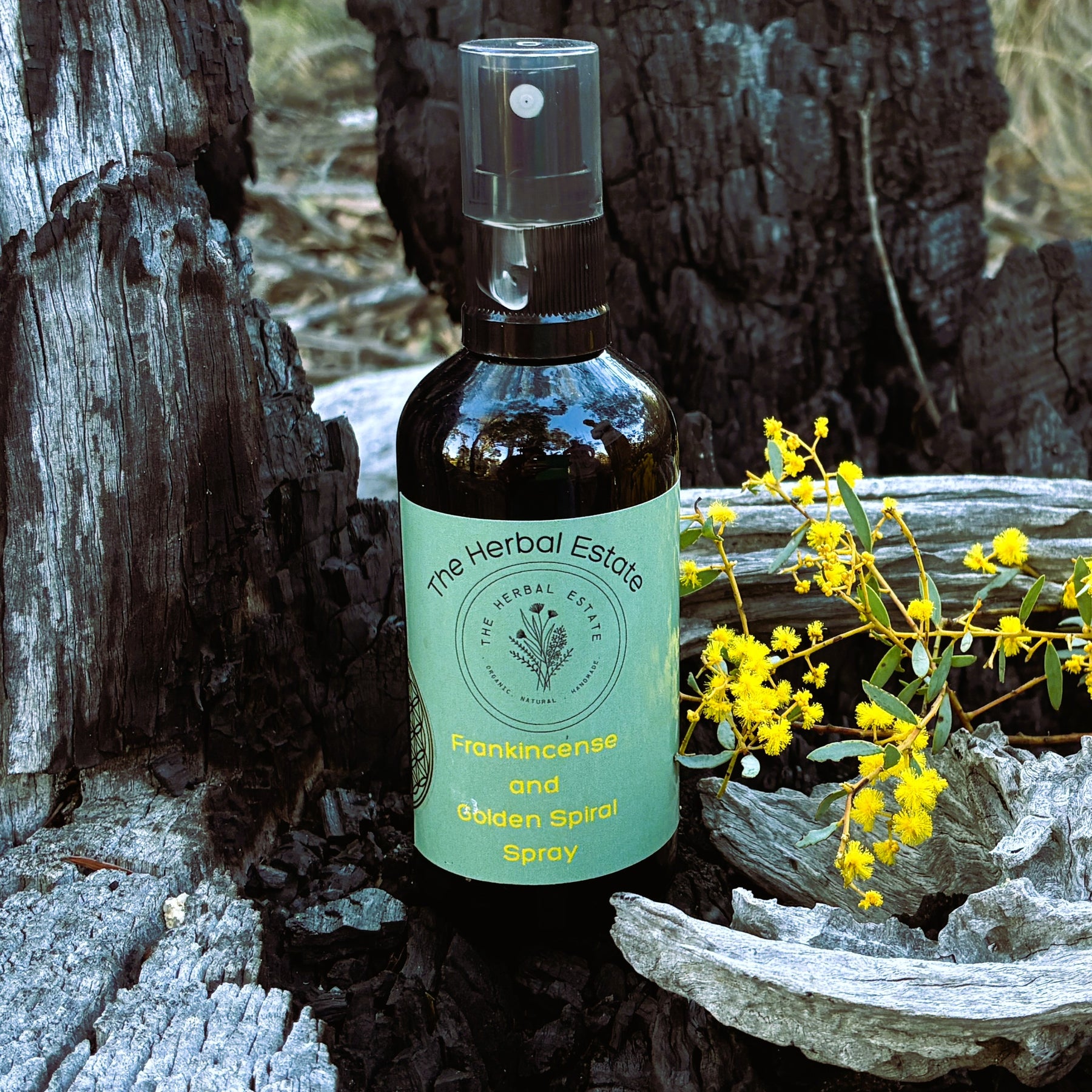 Frankincense & Golden Spiral Room Clearing Spray 100mls
