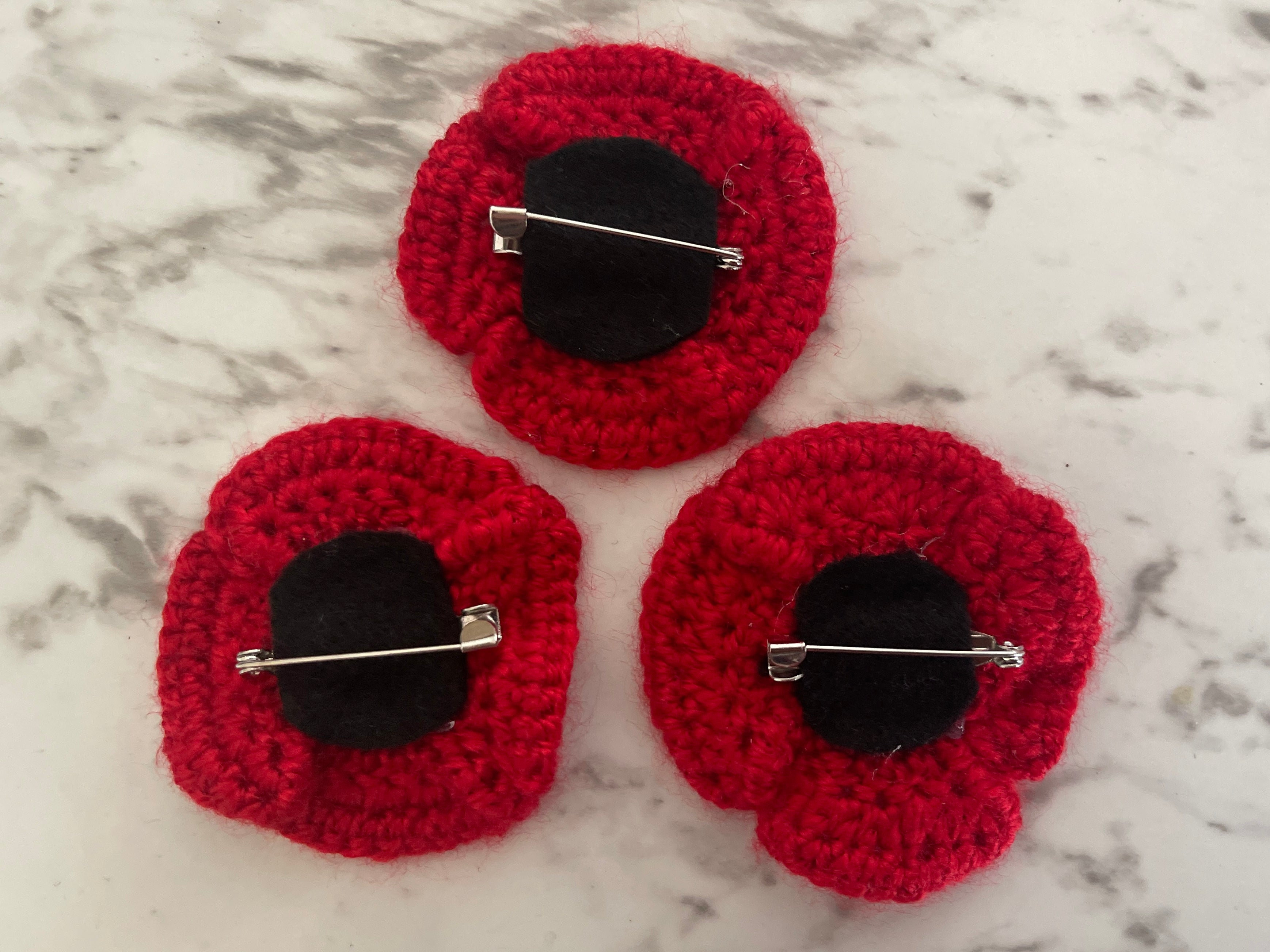Remembrance Poppy Brooch