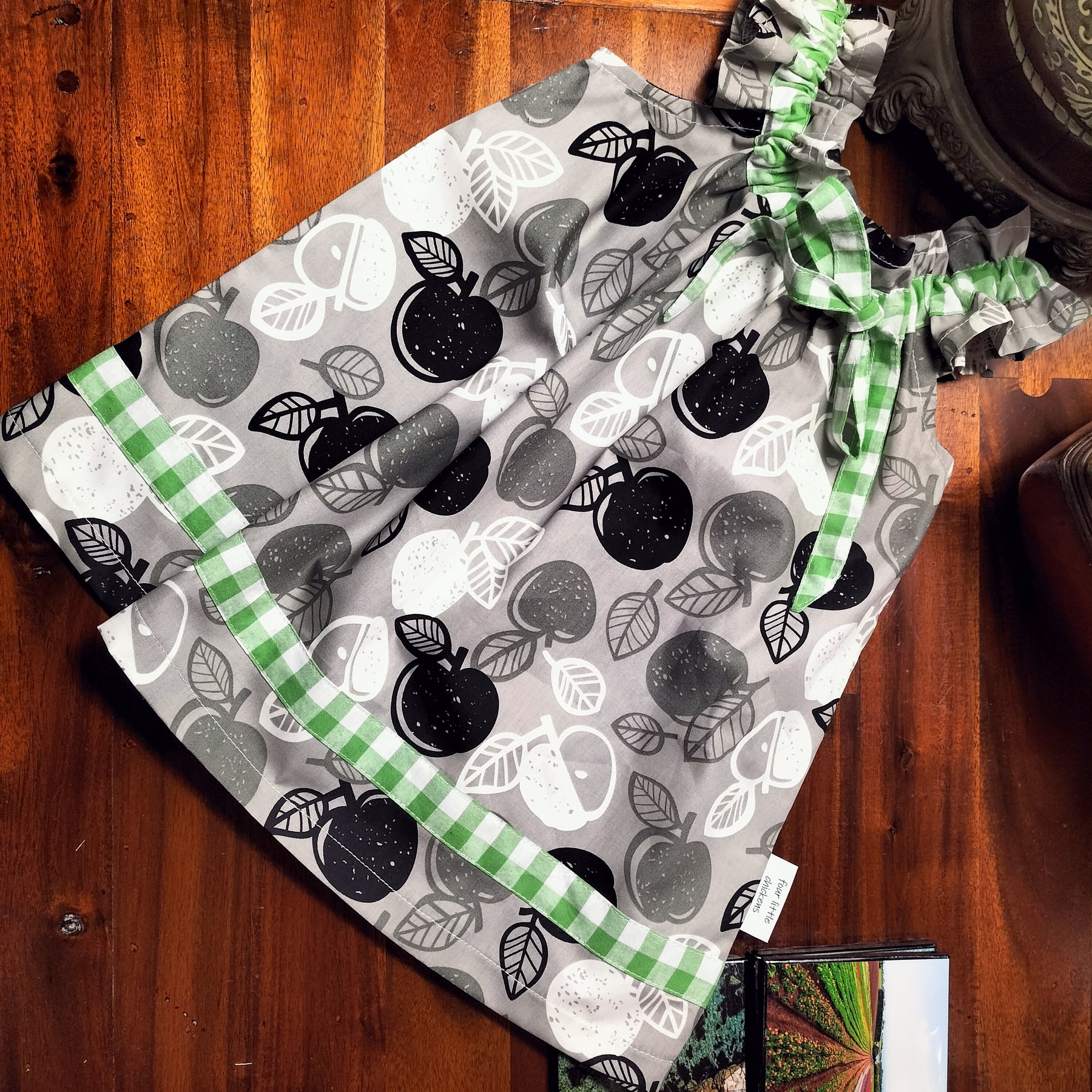 Fresh Fruit Print & Sweet Gingham Details