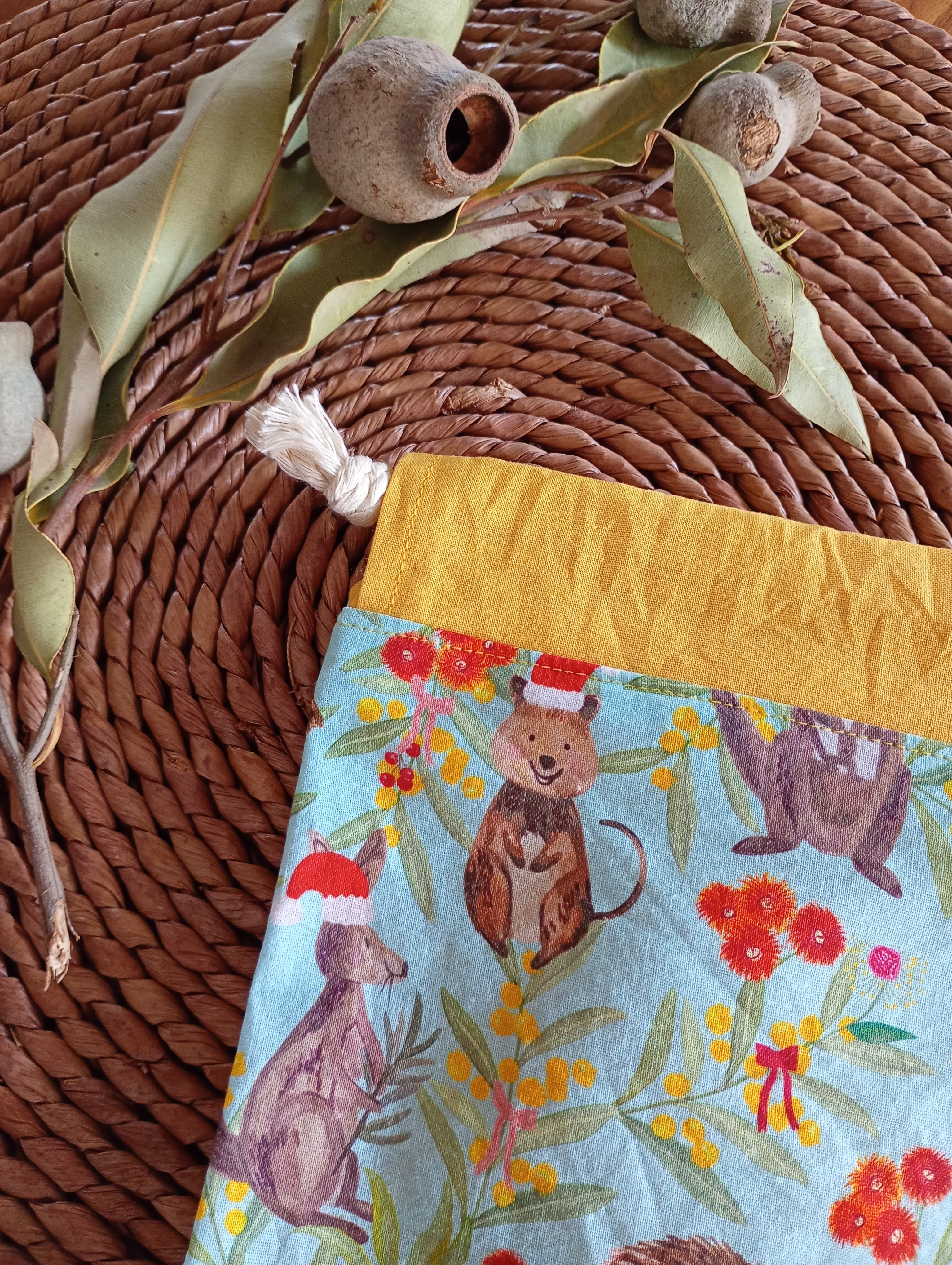 Children's Santa Sacks - Reusable Christmas Gift Bags