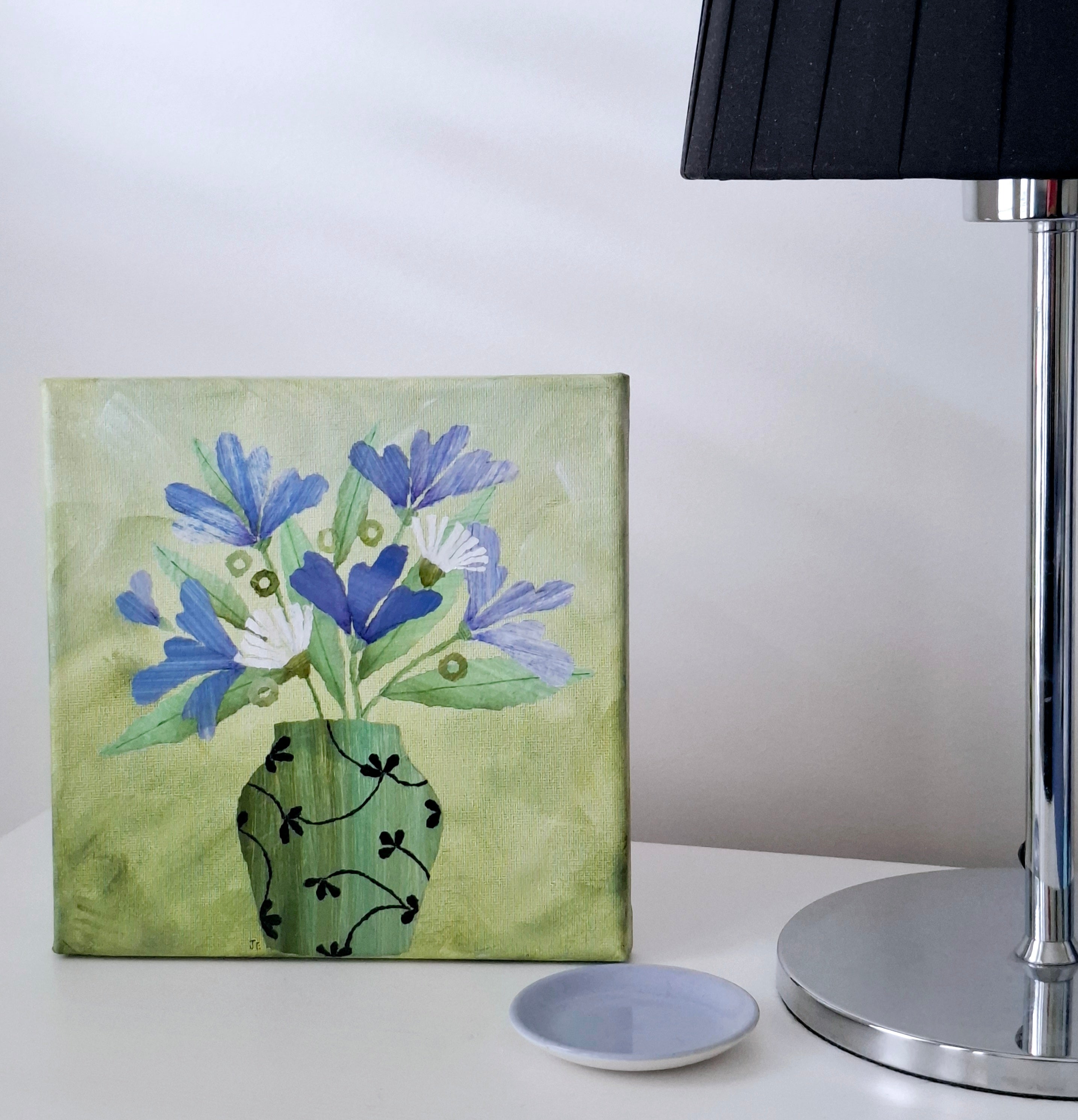 ORIGINAL ARTWORK - Spring Joy - 20cm x 20cm