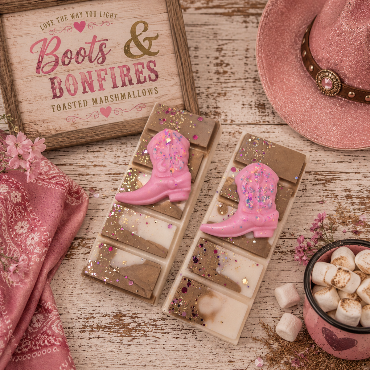 Pink boots & Country roots collection