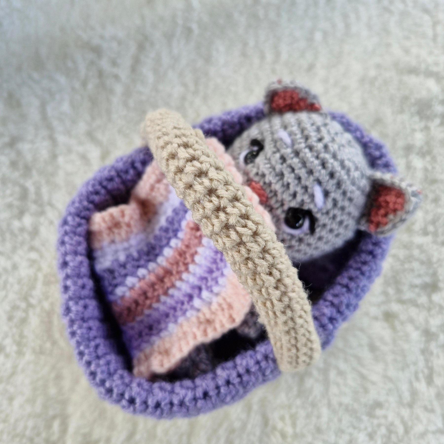 Cuteness Overload: Handmade Crochet Baby Kitten Set