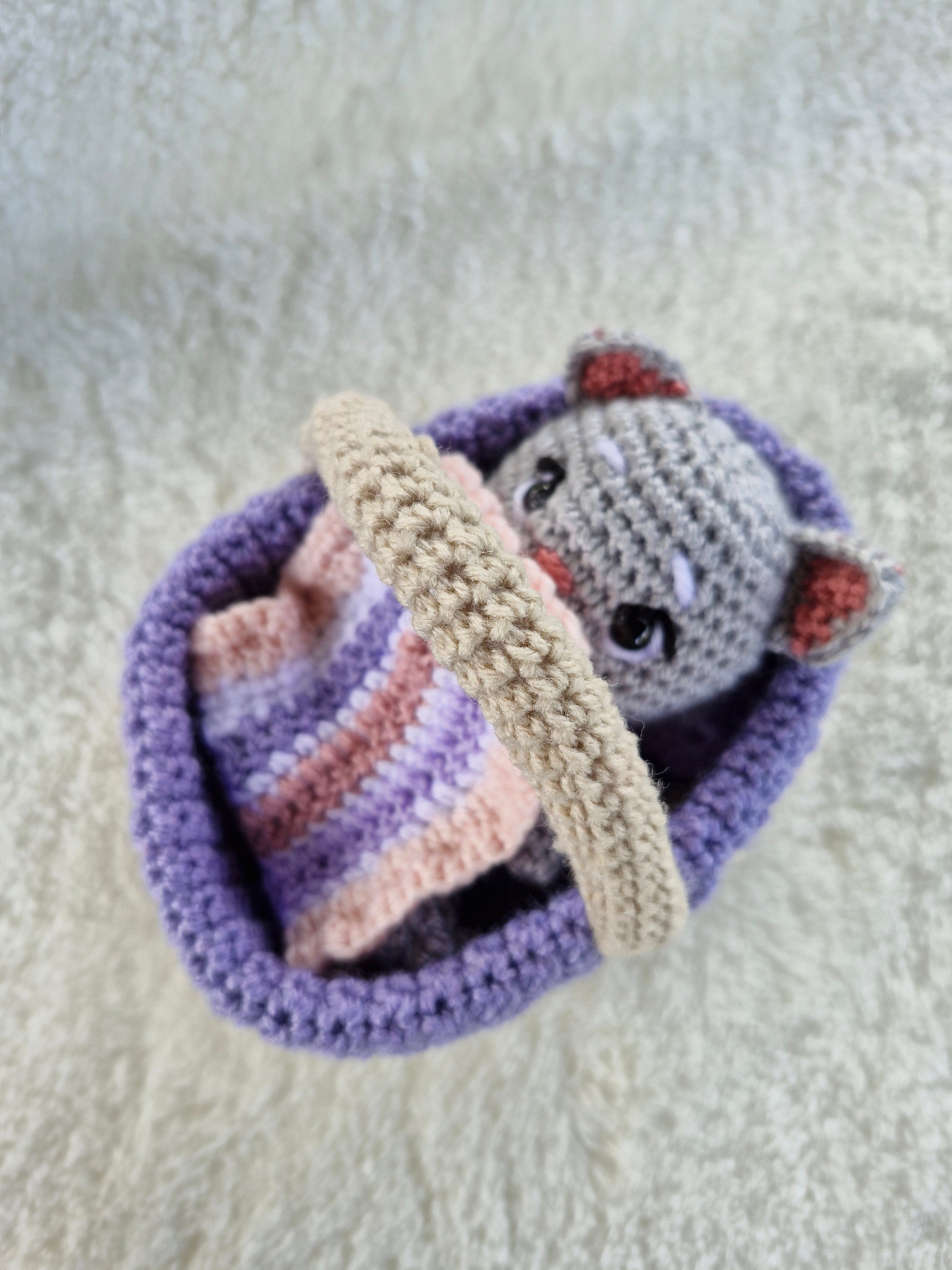 Cuteness Overload: Handmade Crochet Baby Kitten Set