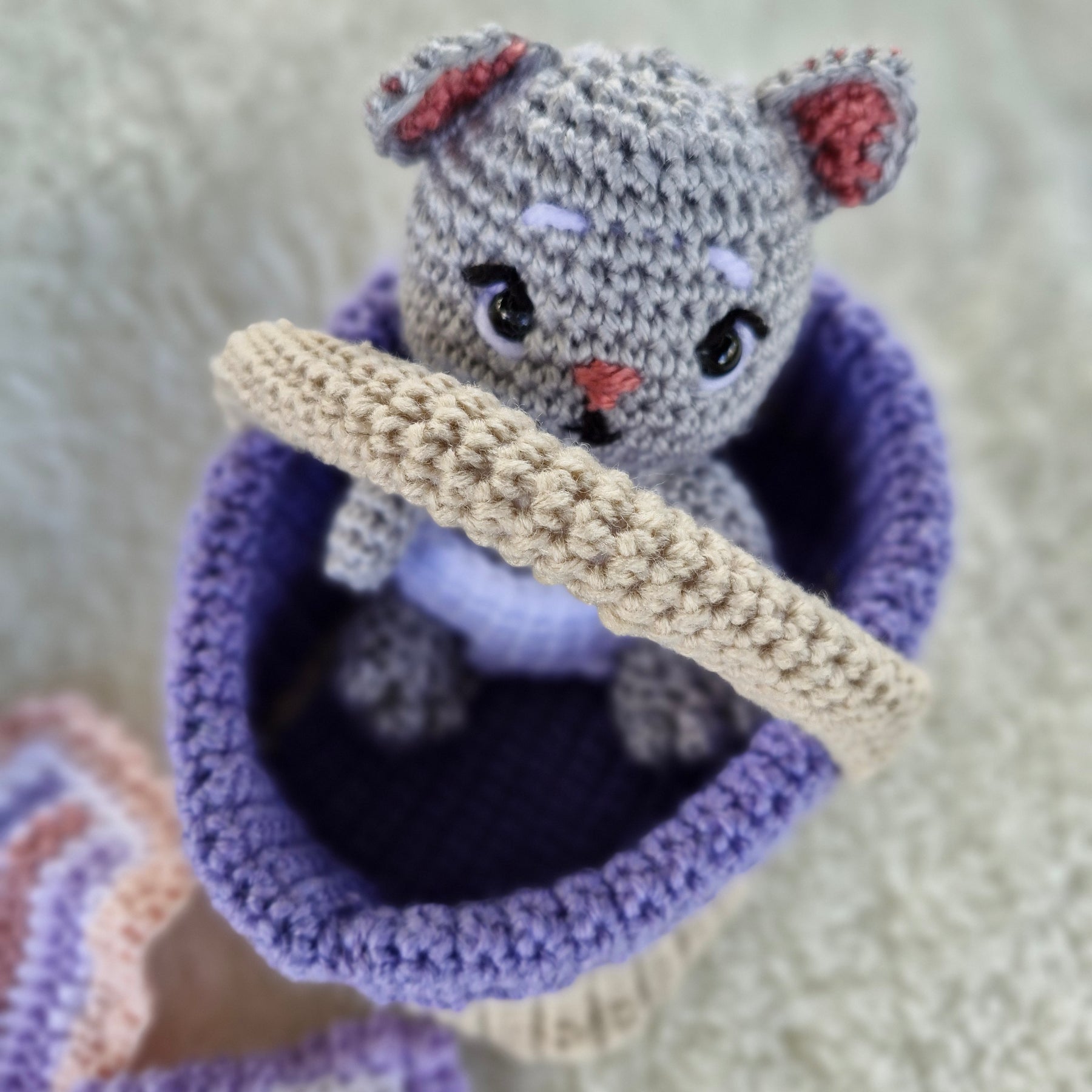 Cuteness Overload: Handmade Crochet Baby Kitten Set