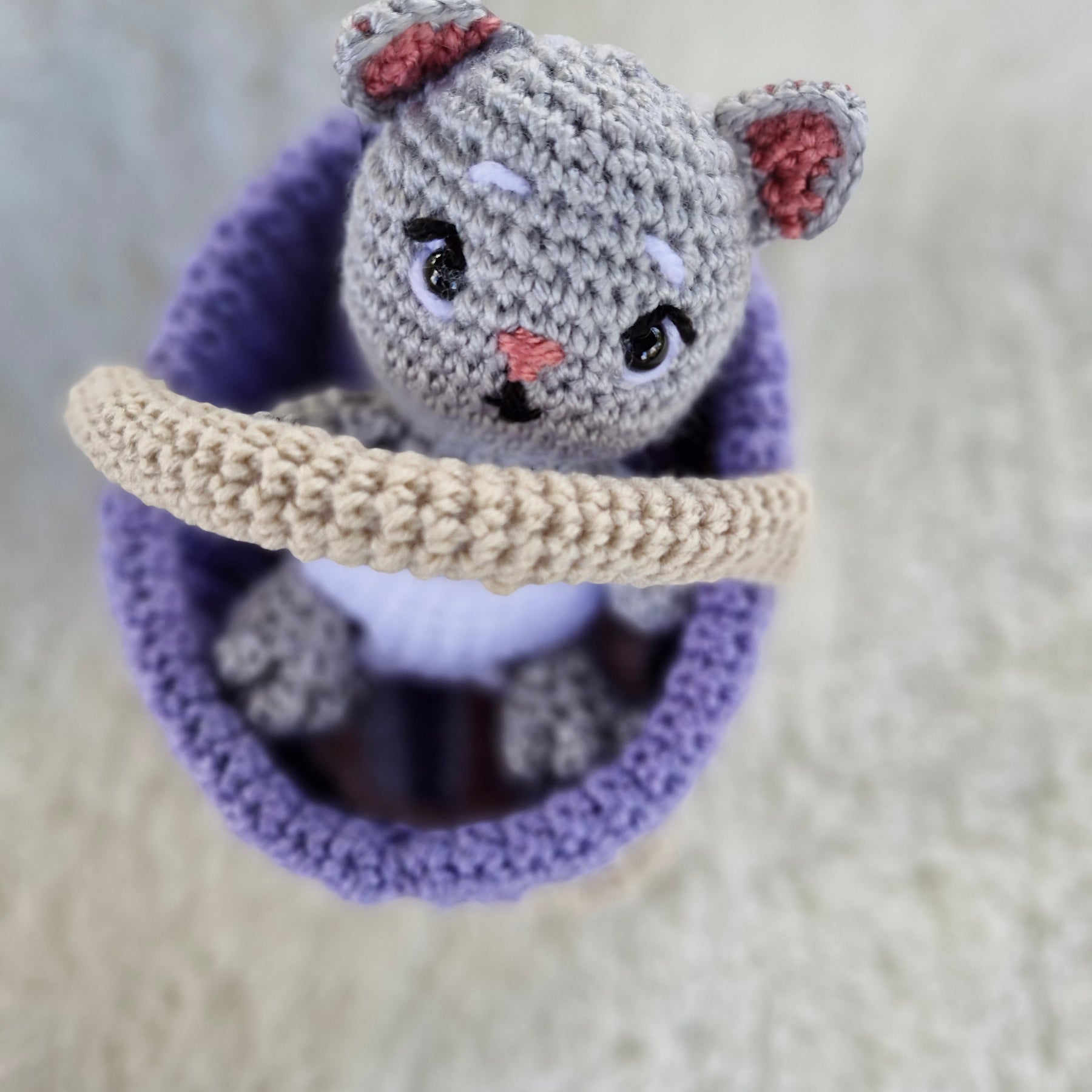 Cuteness Overload: Handmade Crochet Baby Kitten Set