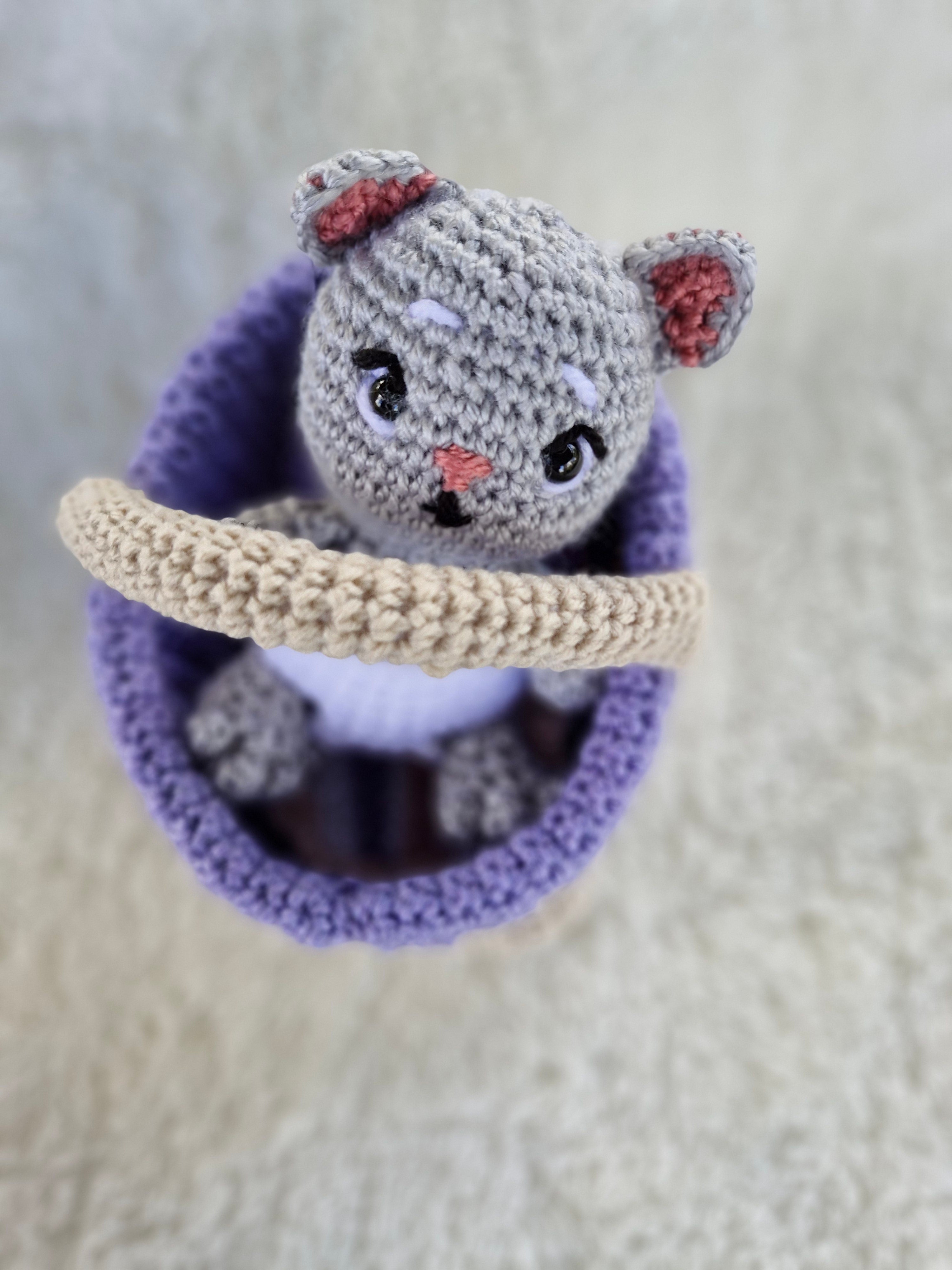 Cuteness Overload: Handmade Crochet Baby Kitten Set