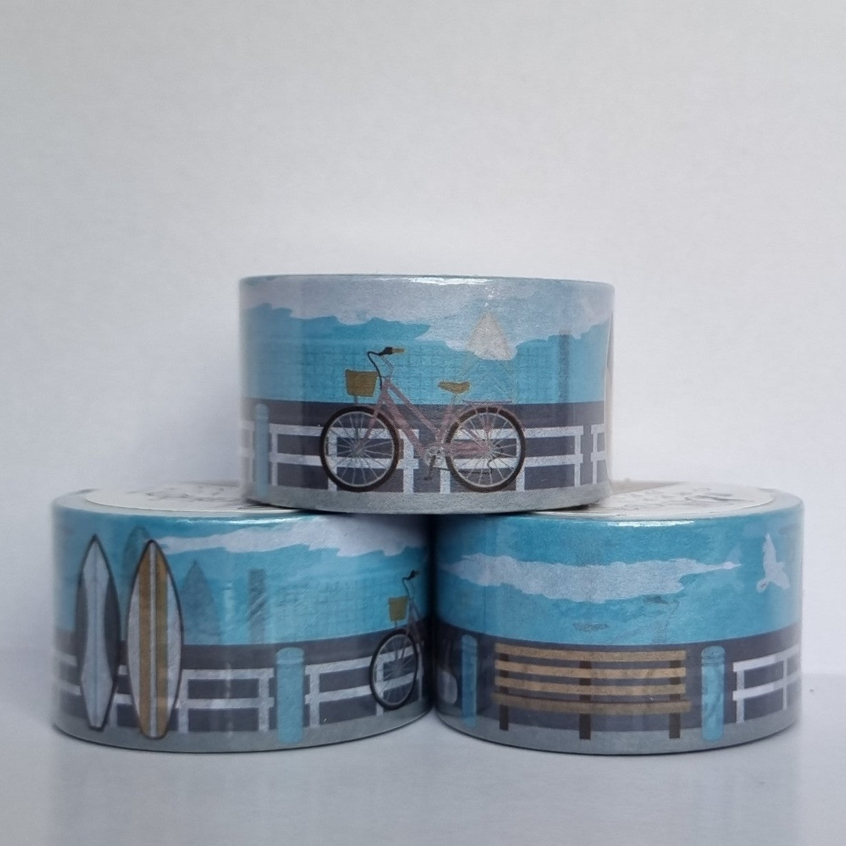 Nobbys Beach Newcastle Coast Foreshore Washi Tape