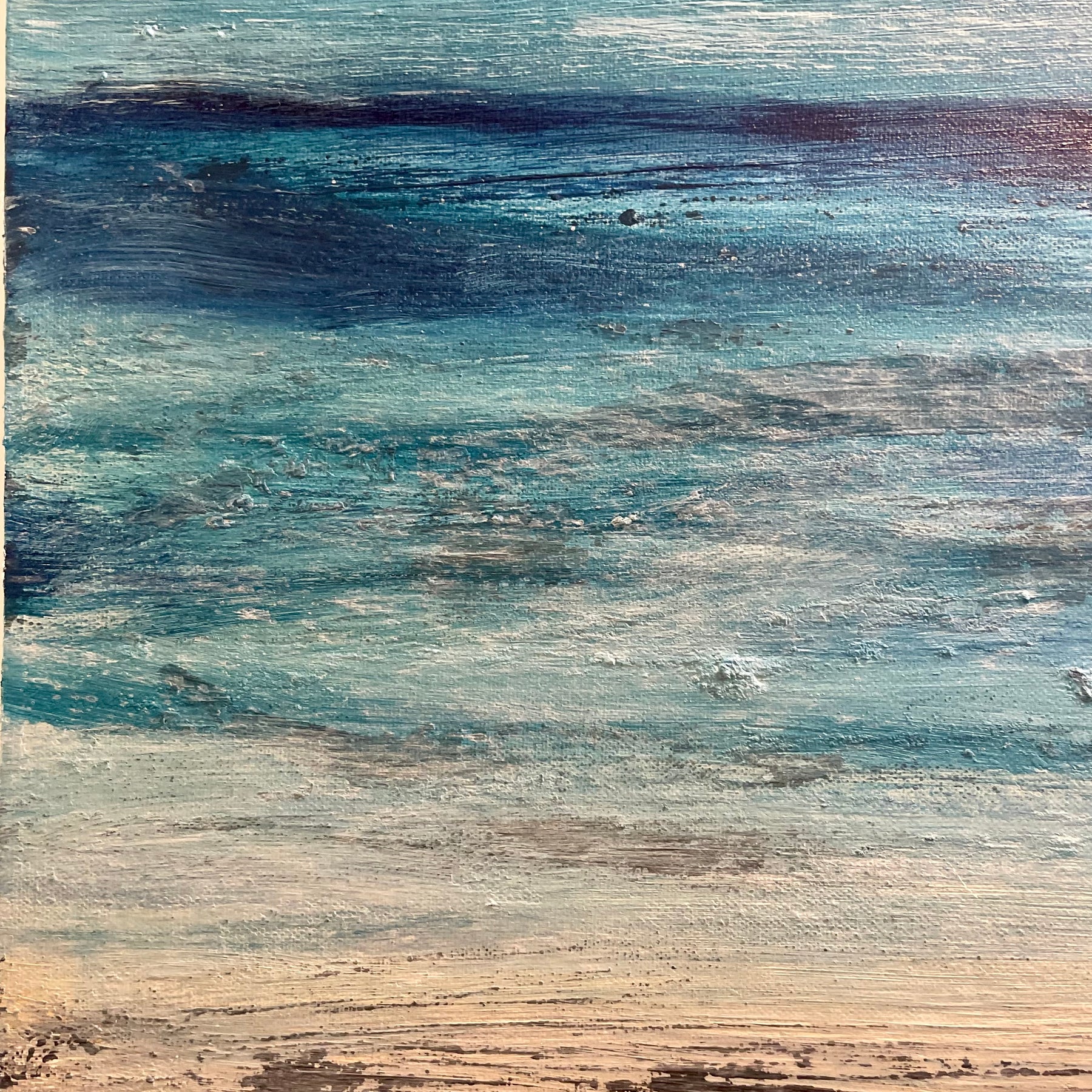 Drifting Shores - Original Textured Acrylic