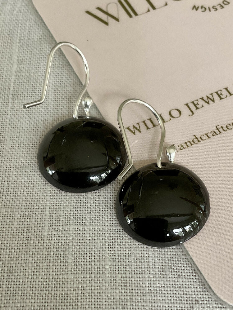 Everyday Earrings. Brown tones