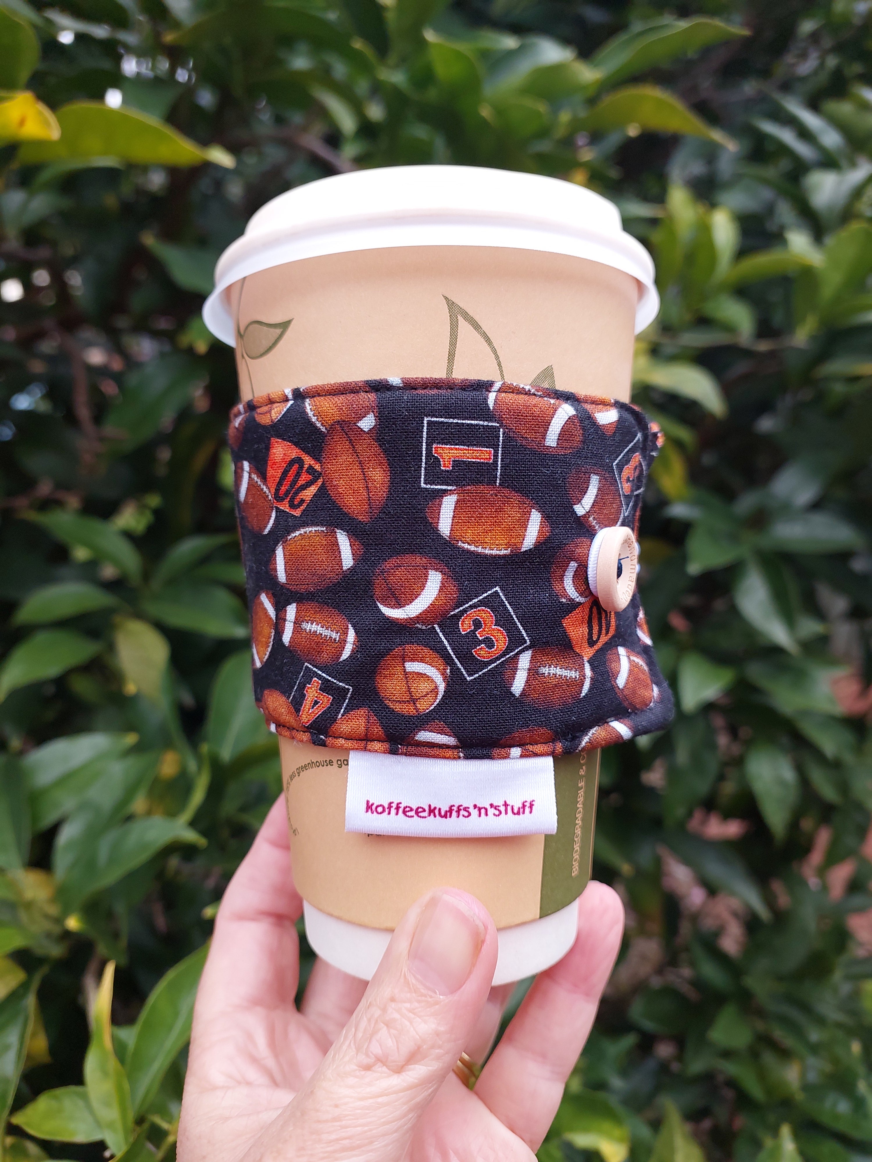 'Koffee Kuff' reuseable coffee cup wrap