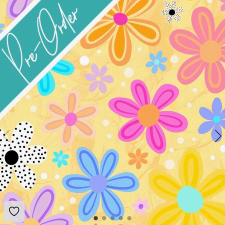 PRE-ORDER Water-resistant wet bags - (Blushing Blooms - Wonderland Design Co)