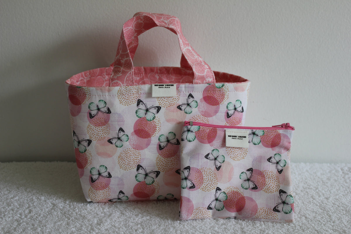 BUTTERFLIES - TINY TOTS TOTE BAG RANGE