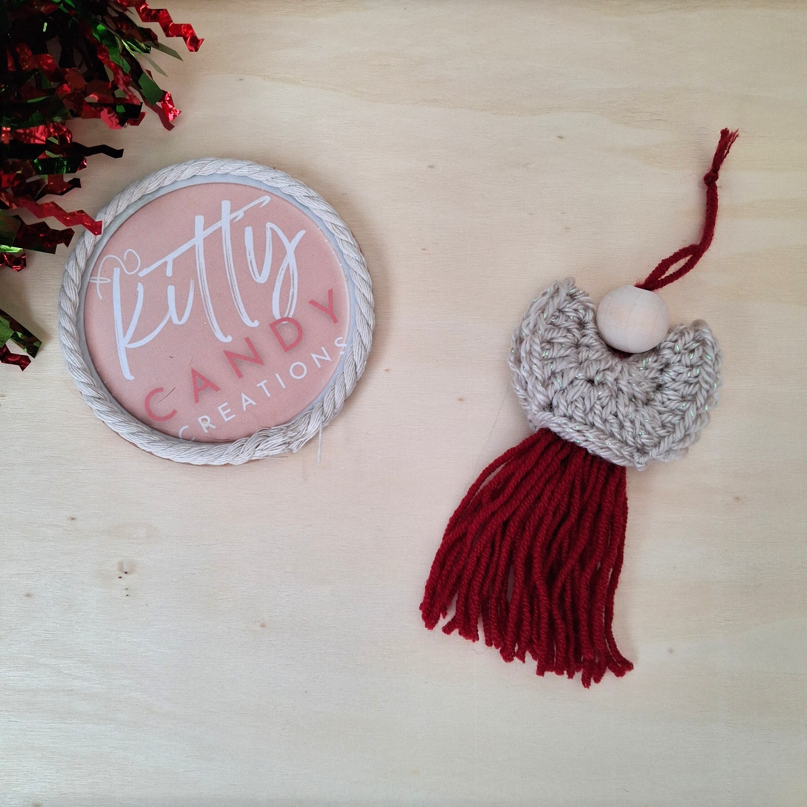 Handmade Crochet Christmas Angel