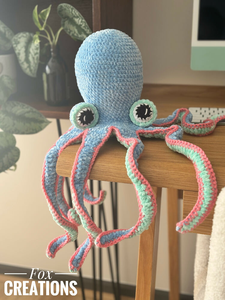 Octavia the Octopus Crochet Plushie