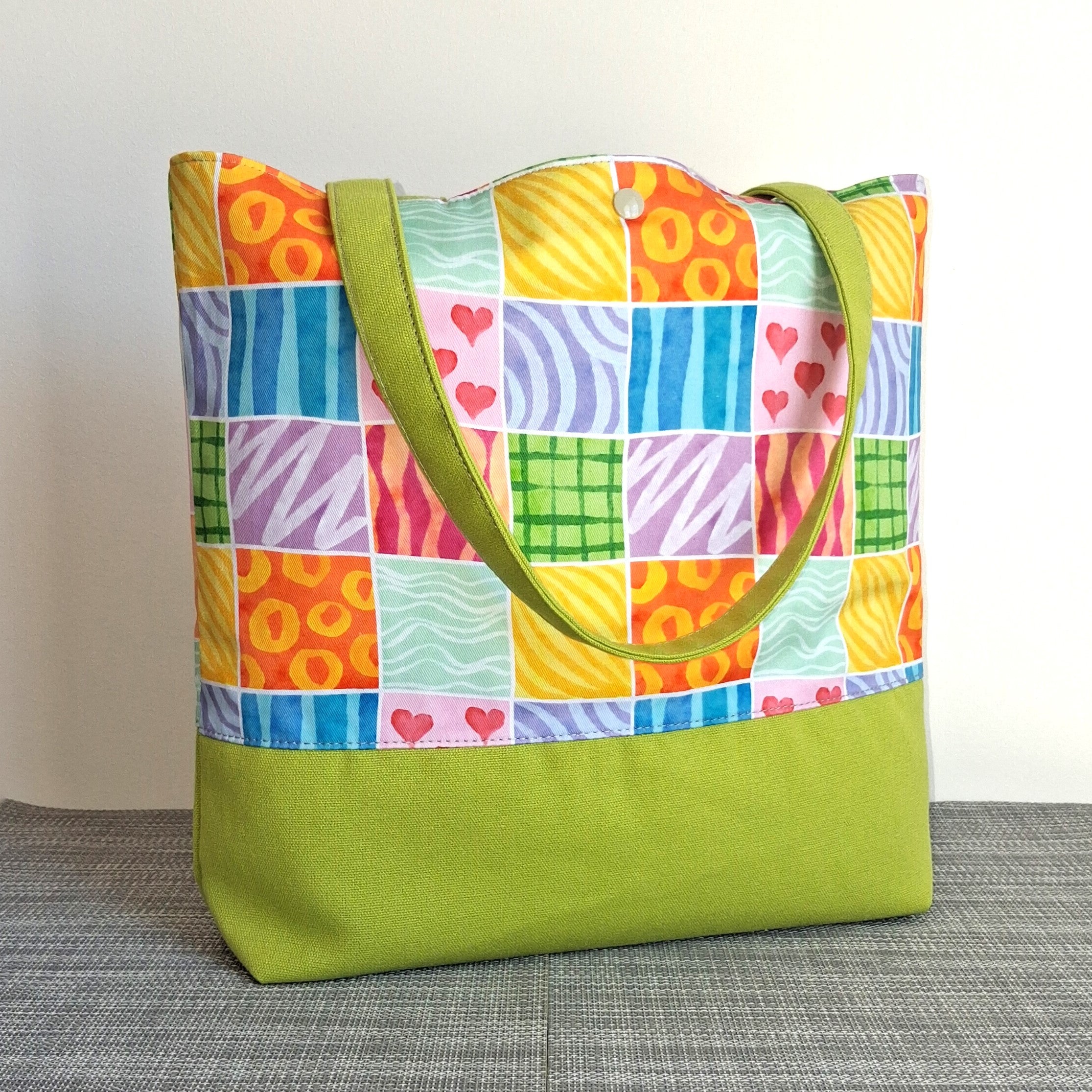 Bright & Bold - Medium Sized Tote Bag