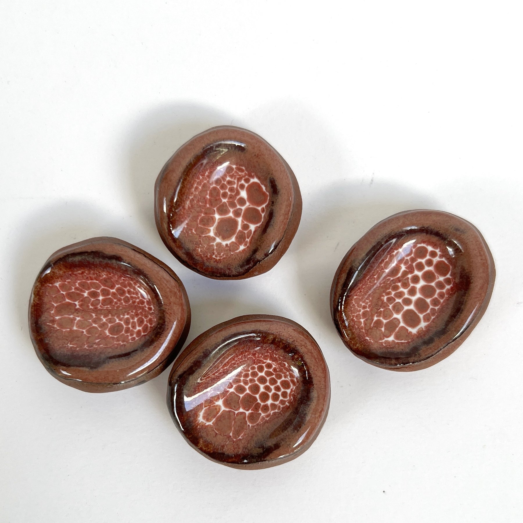 Grounding Stones / Worry Stones in variety of glazes