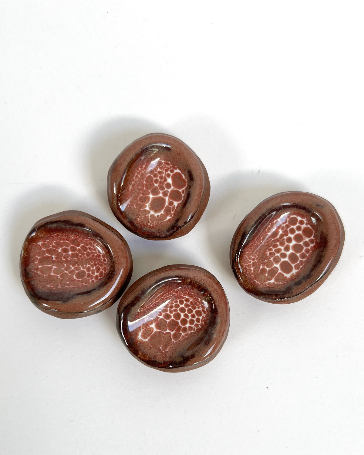 Grounding Stones / Worry Stones in variety of glazes