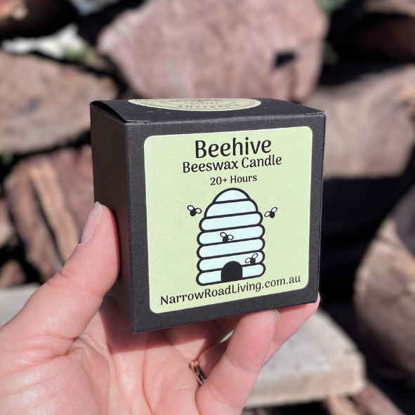 Beeswax Beehive Candle (Large and Small)