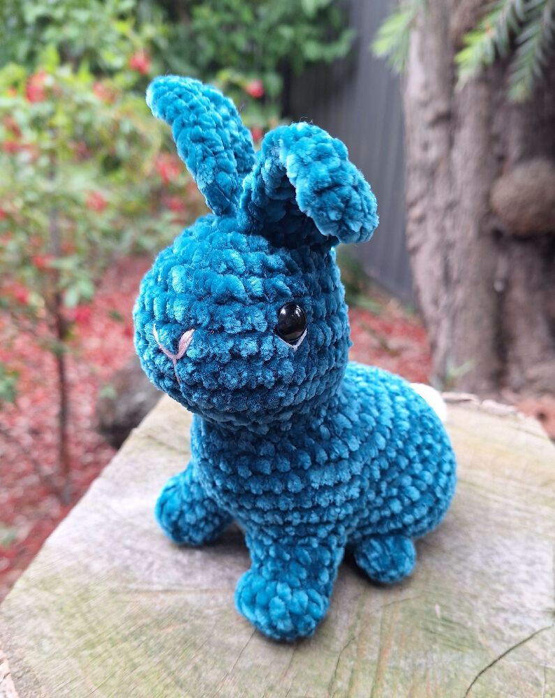 teal bunny