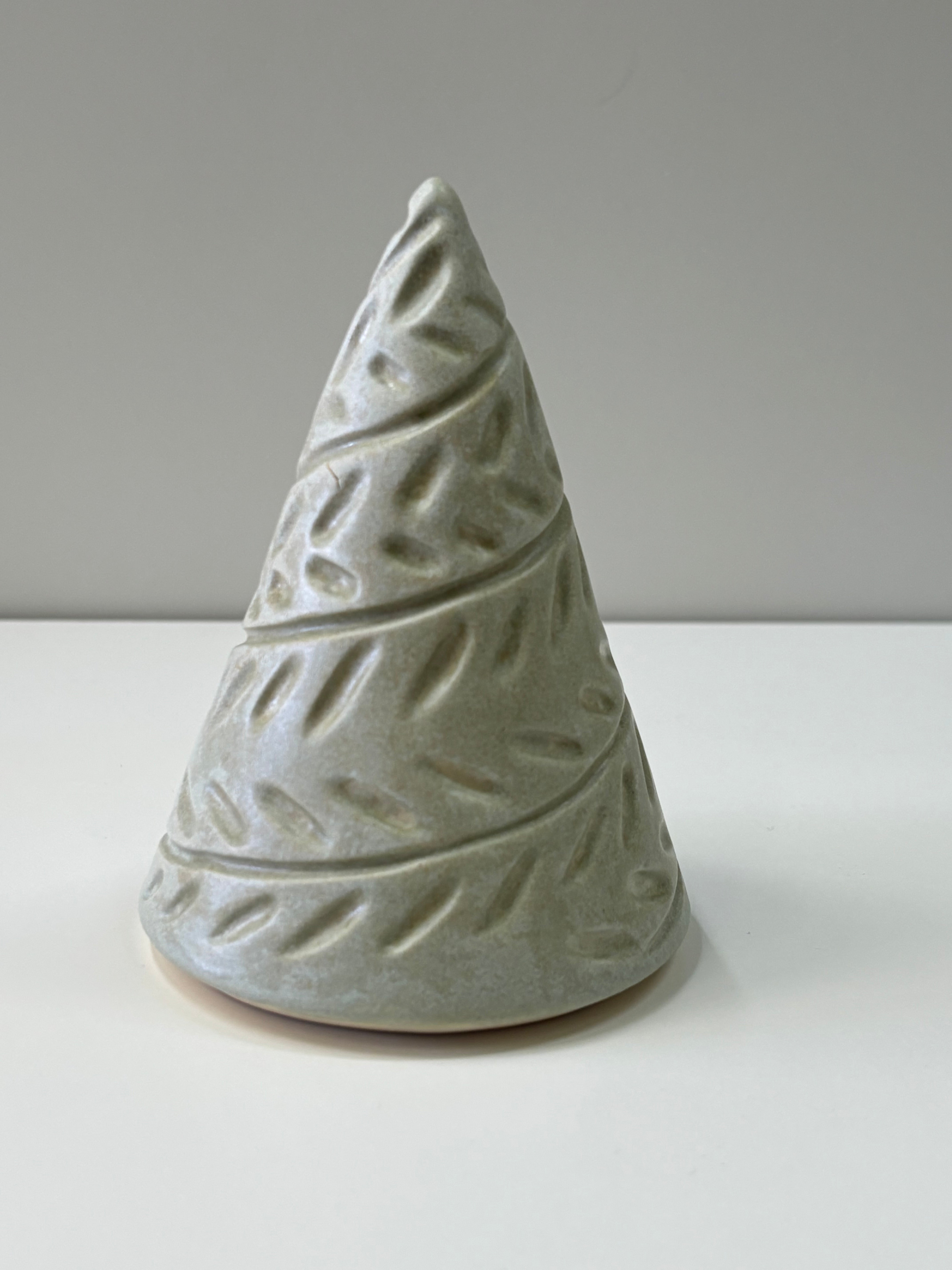 Carved Ceramic Christmas Tree
