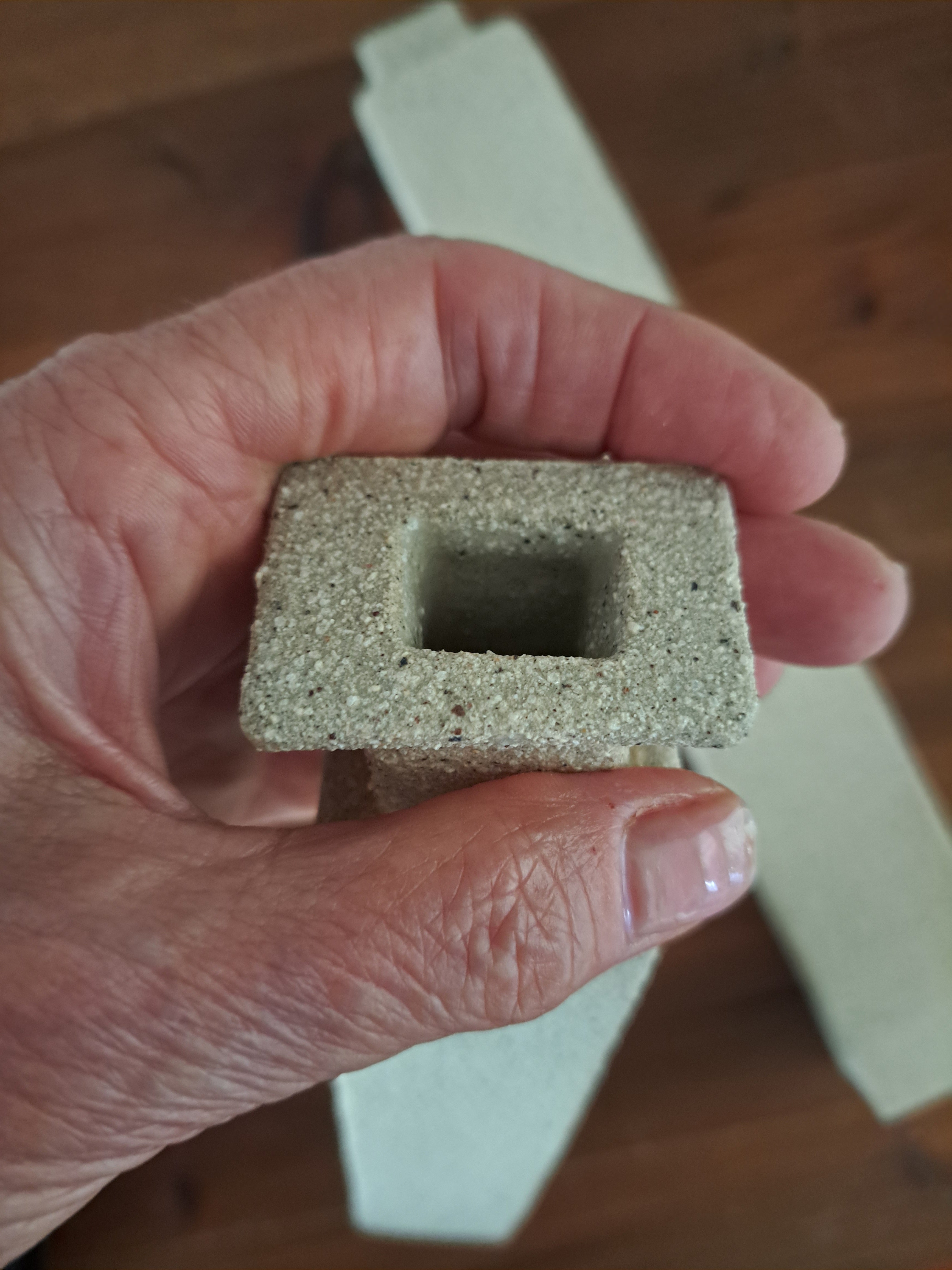 Wall Vase (×2) - Contemporary Ceramic Elegance - Wabi Sabi decor style.