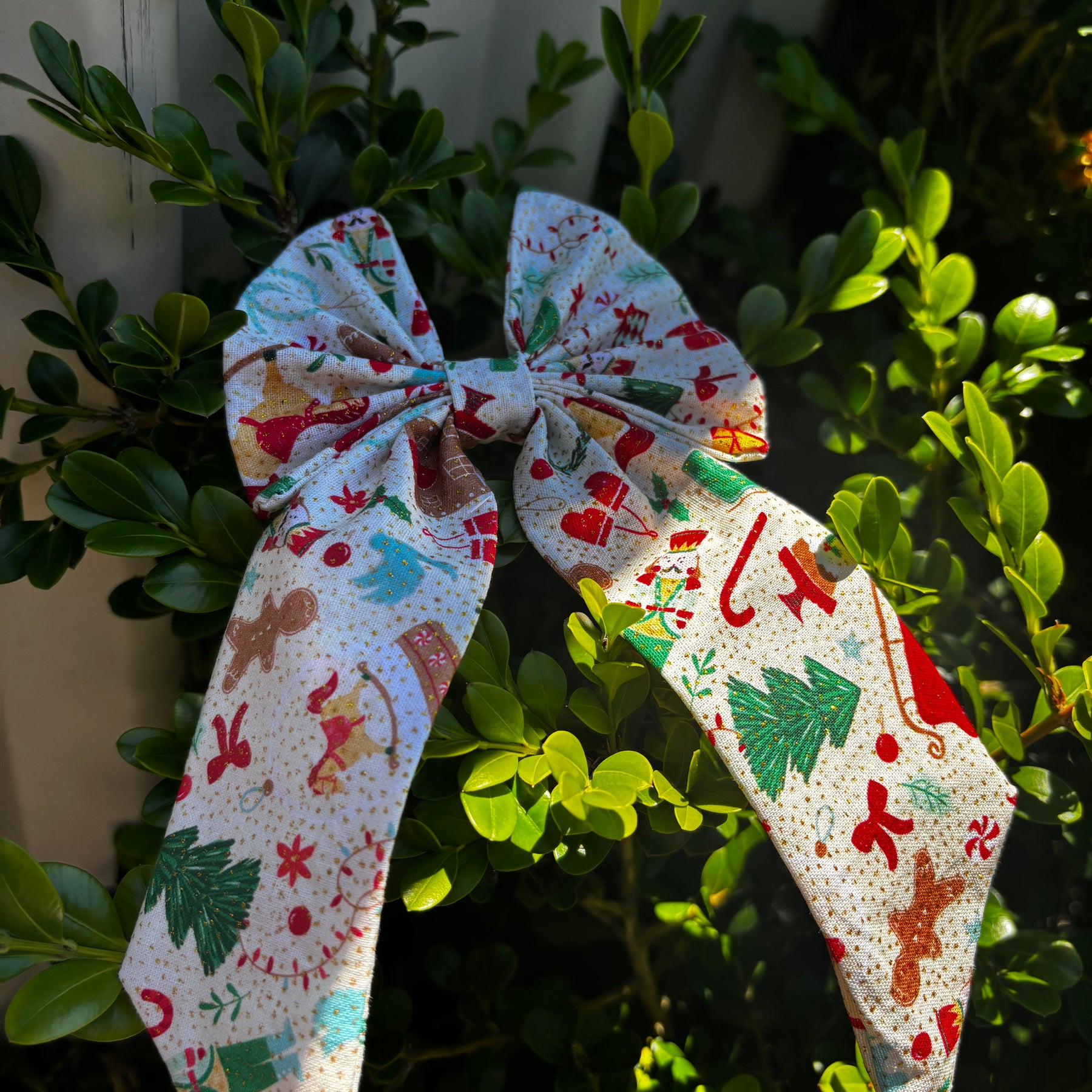 Girl’s Christmas Hair Bows