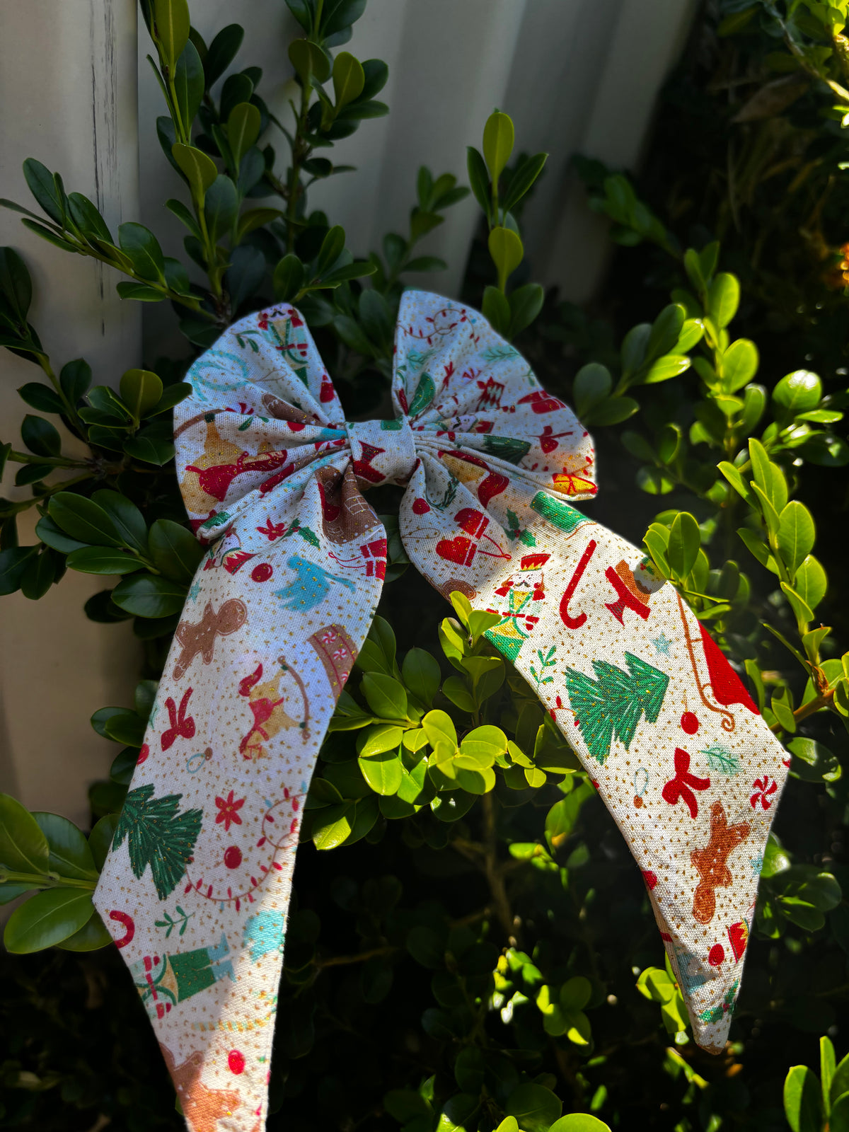 Girl’s Christmas Hair Bows