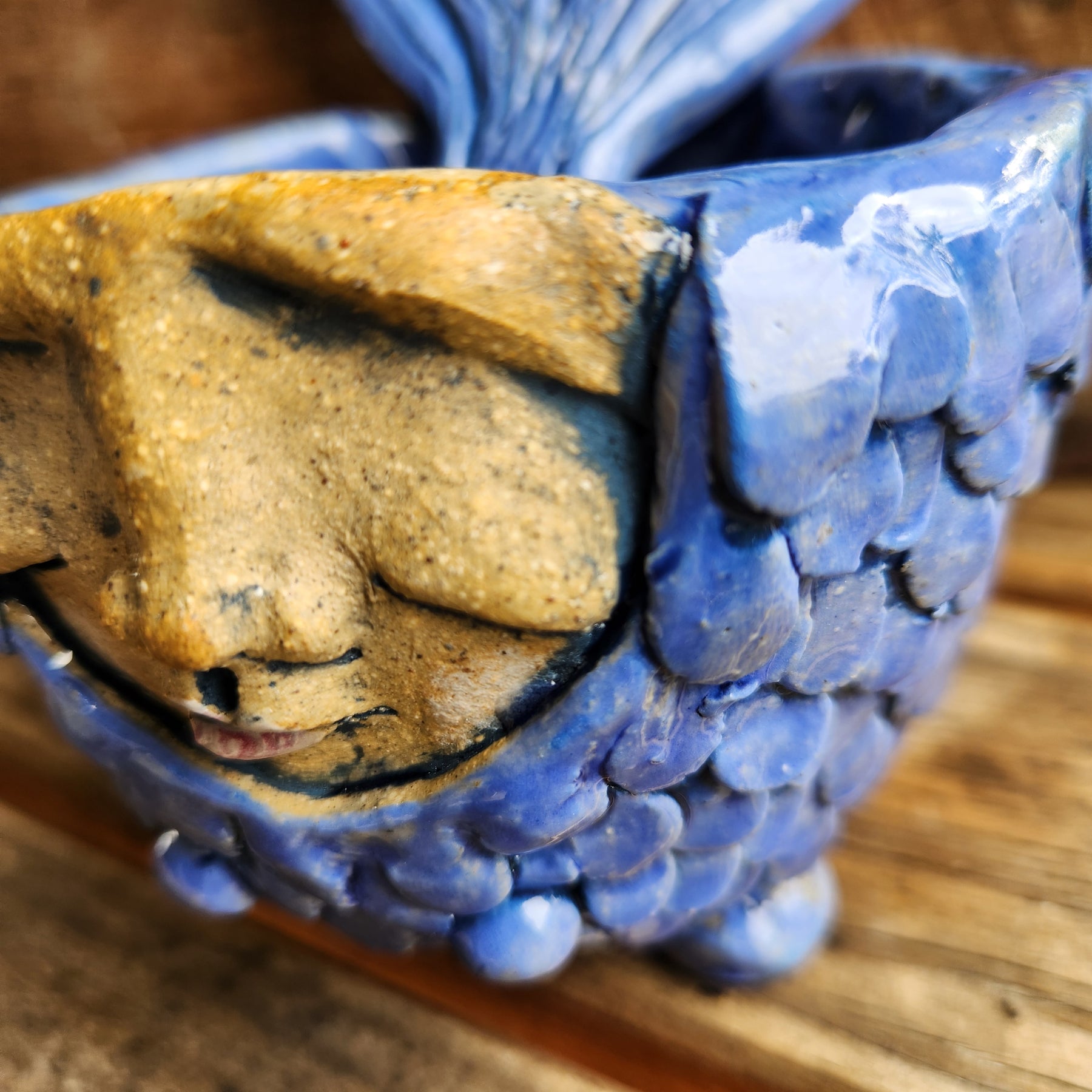 Mermaid salt pot, table gift