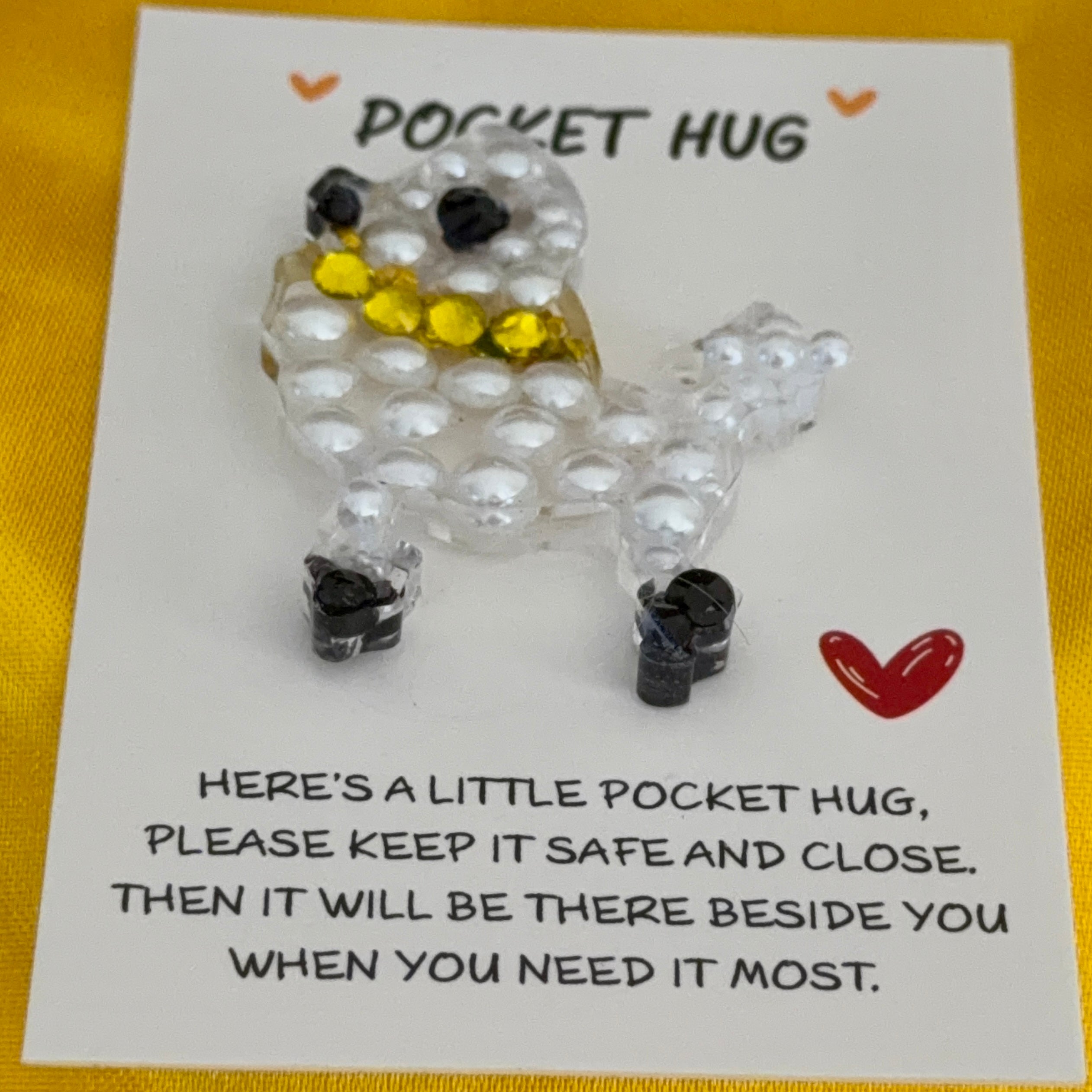 Poodle Pocket Hug
