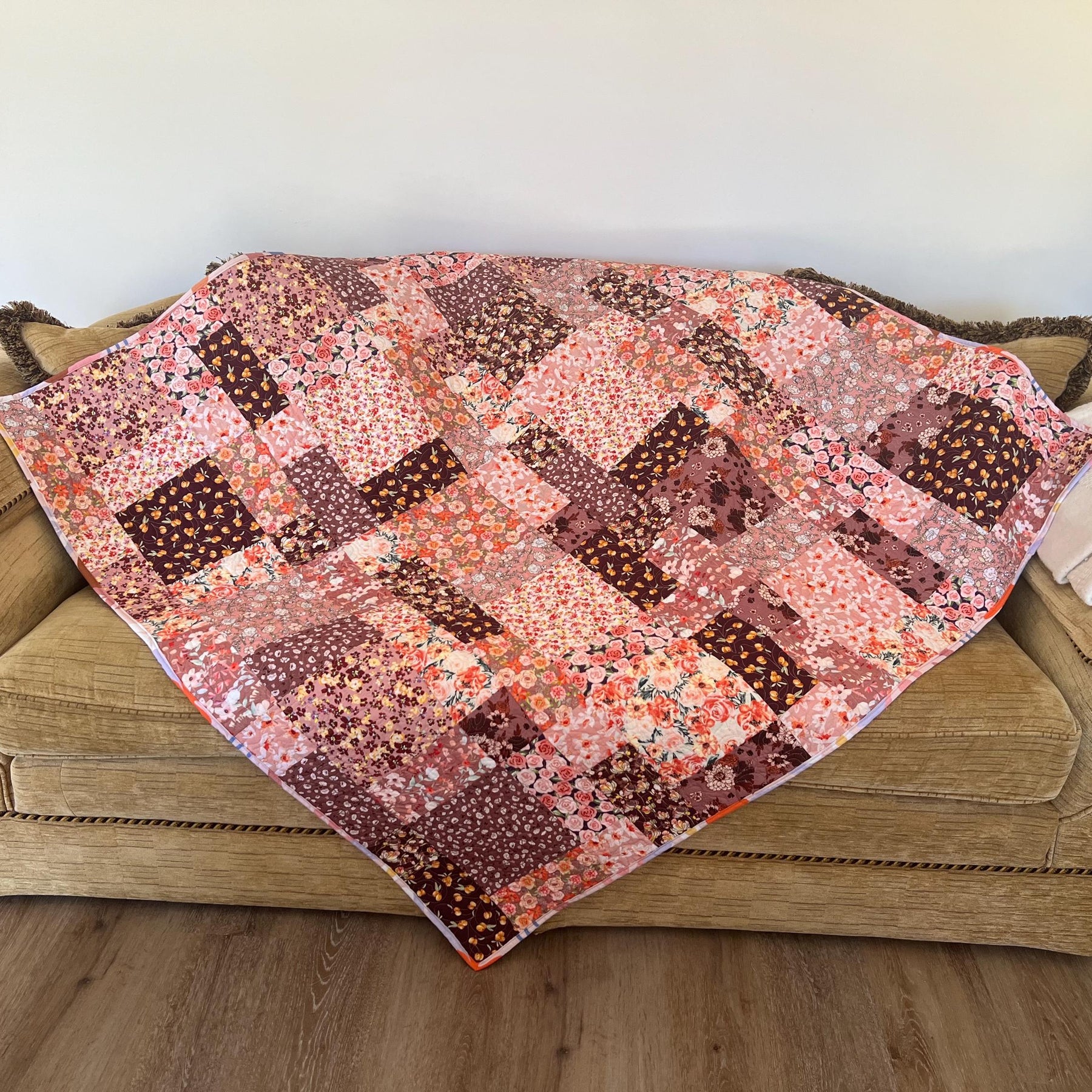 5-Cut Fat Quarter Quilt Pattern: Easy Step-by-Step Instructions (PDF Download) video tutorial